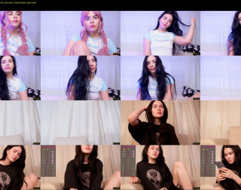 superbdolls — 56 minute Chaturbate couple cam show recording, 1080p, Jun 16, 2022