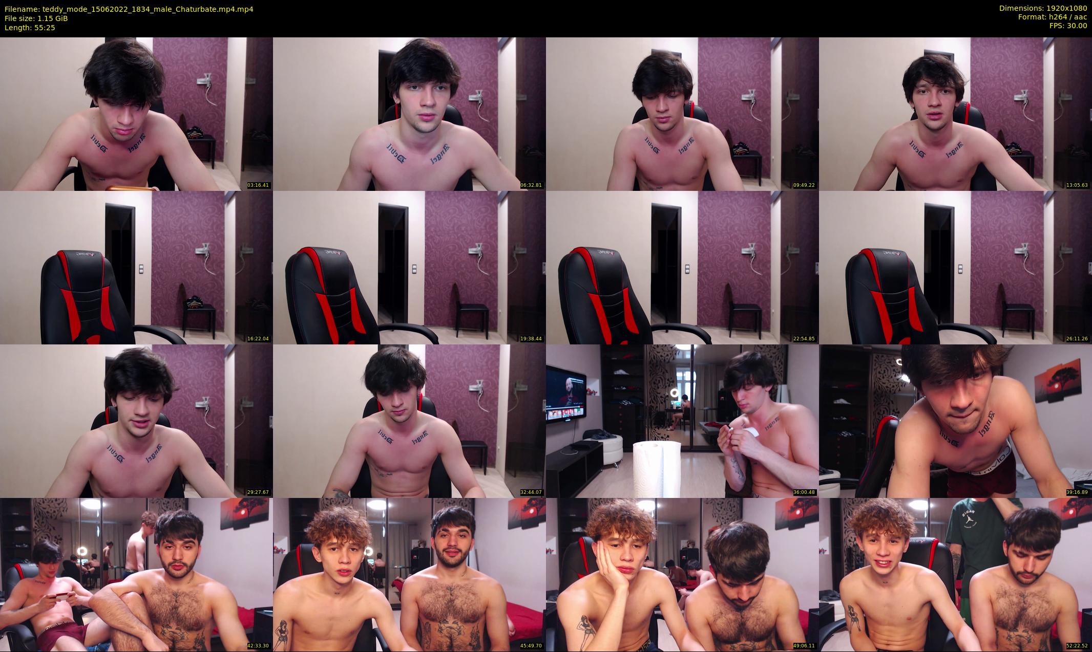 teddy_mode — 56 minute Chaturbate couple cam show recording, 1080p, Jun 15, 2022