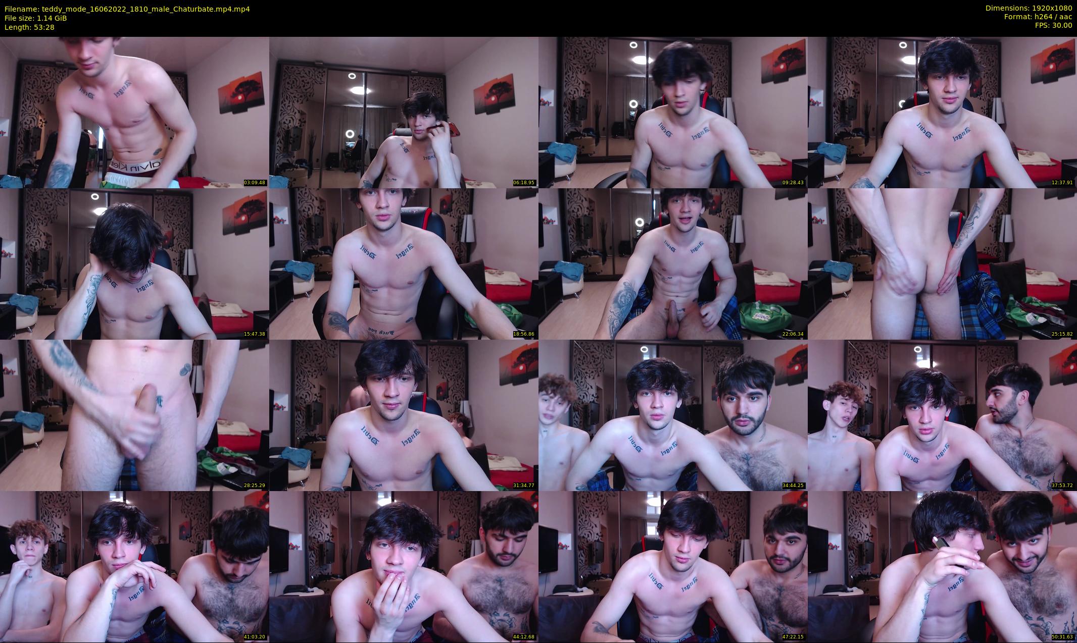 teddy_mode — 54 minute Chaturbate couple cam show recording, 1080p, Jun 16, 2022