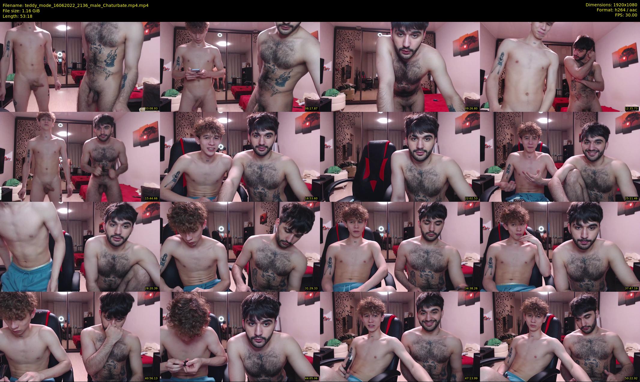 teddy_mode — 54 minute Chaturbate couple cam show recording, 1080p, Jun 16, 2022
