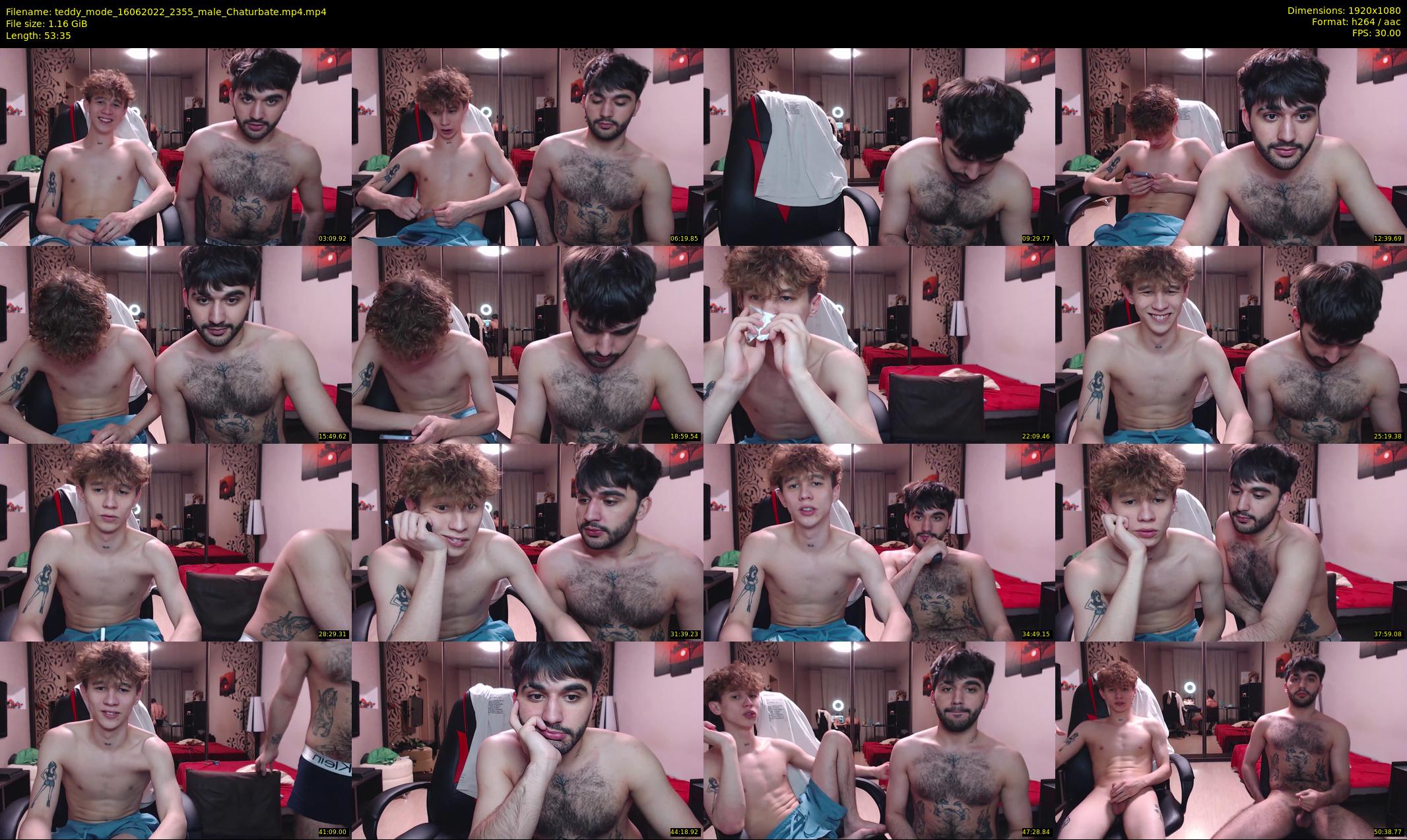 teddy_mode — 54 minute Chaturbate couple cam show recording, 1080p, Jun 16, 2022