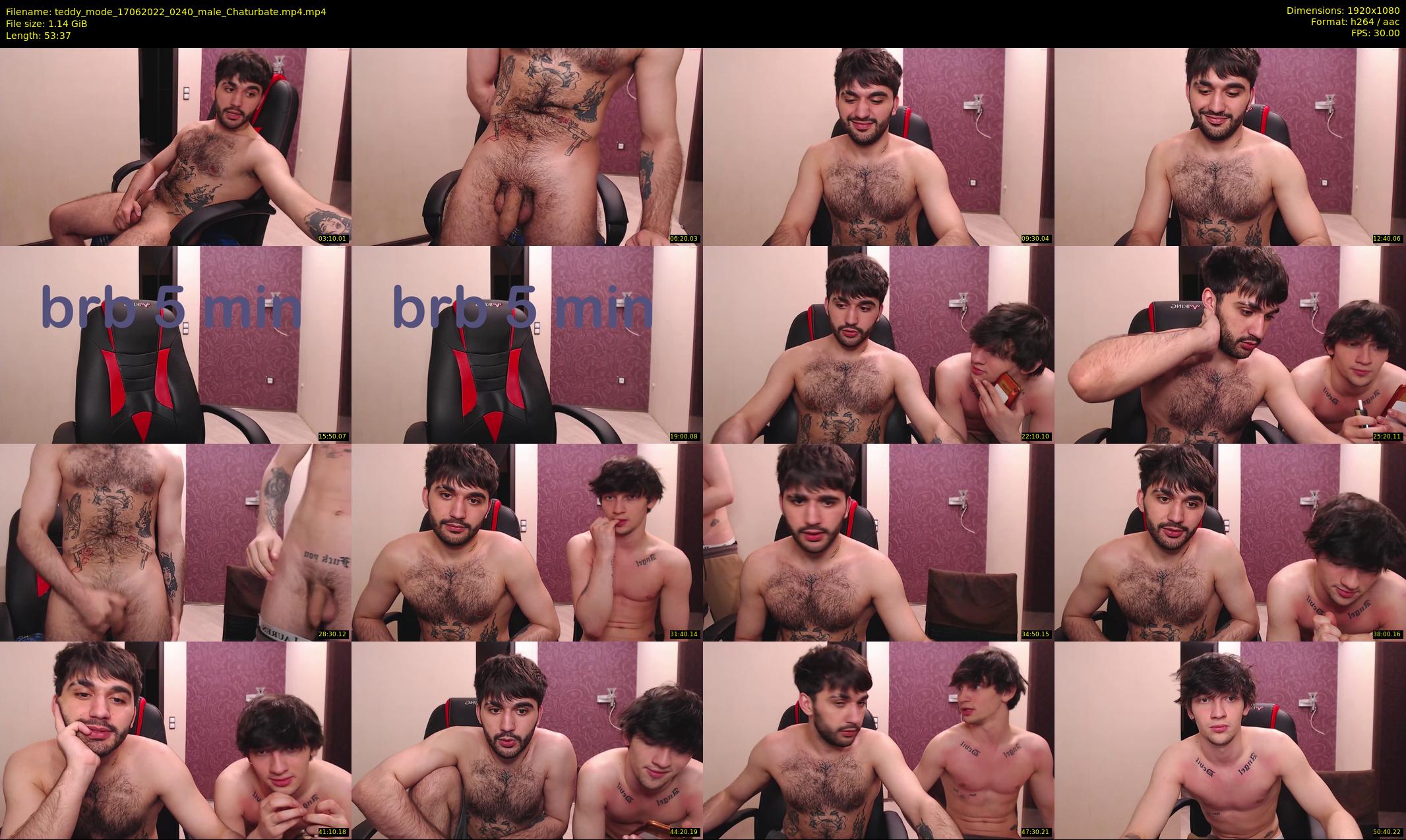 teddy_mode — 54 minute Chaturbate couple cam show recording, 1080p, Jun 17, 2022