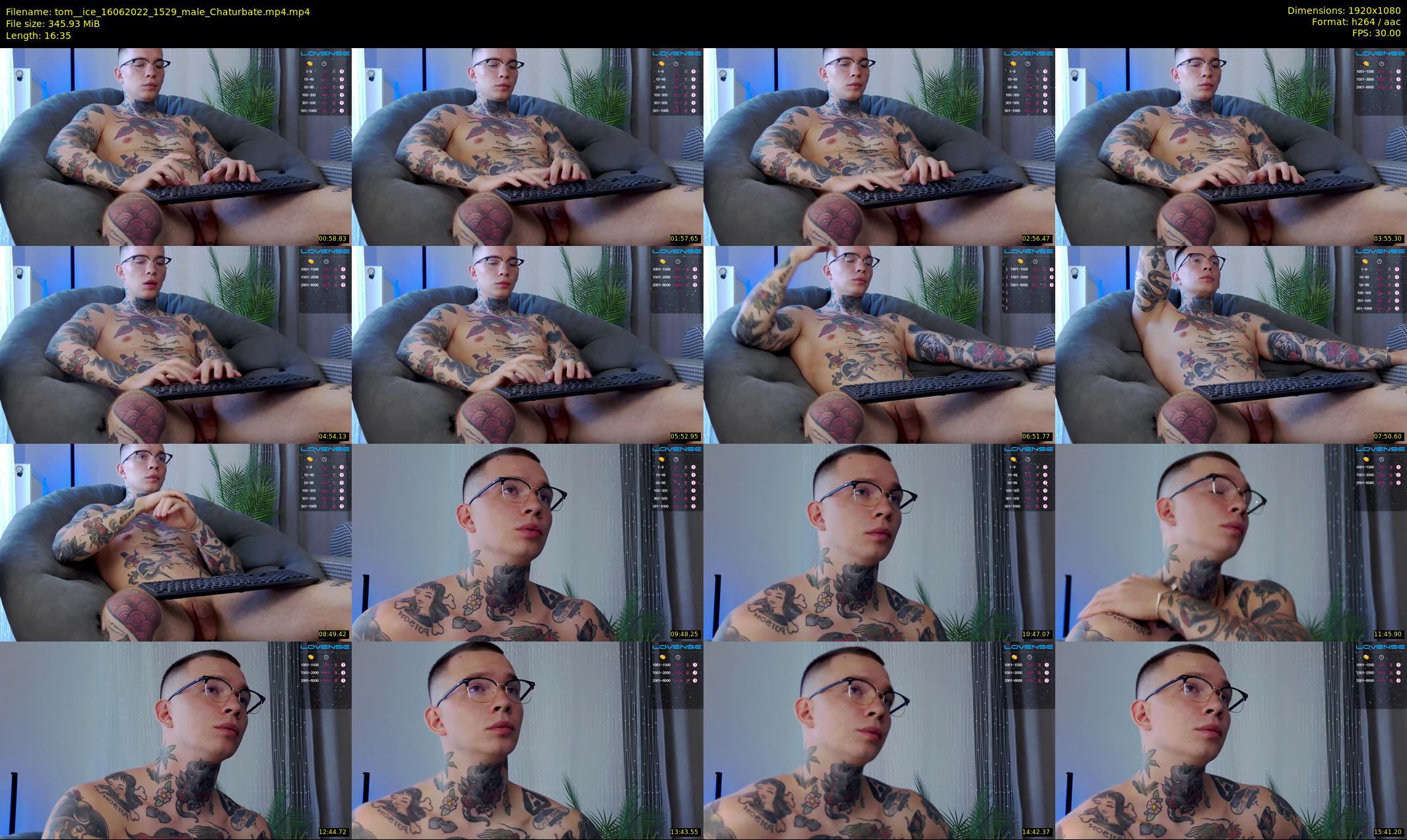 tom__ice — 17 minute Chaturbate male cam show recording, 1080p, Jun 16, 2022