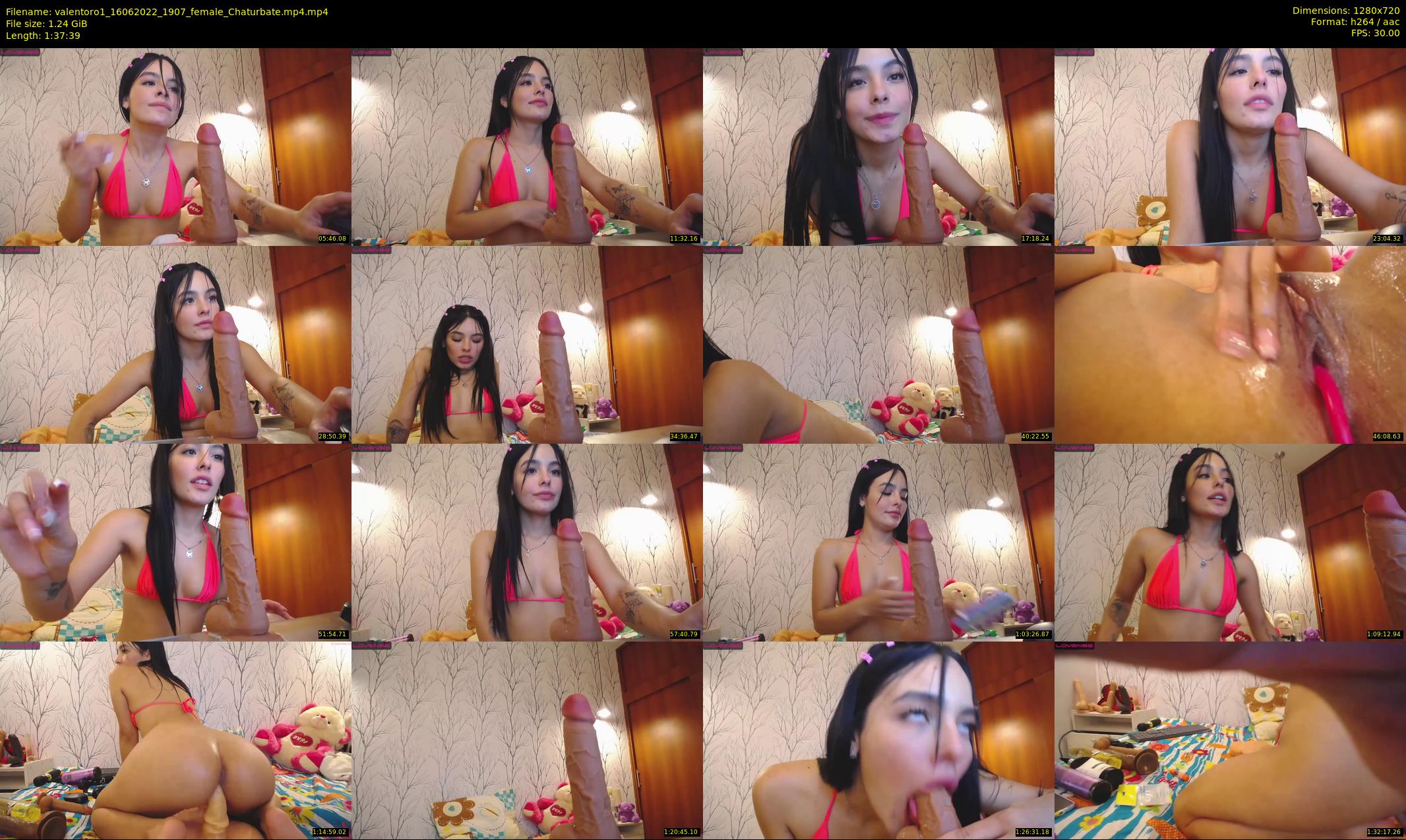 valentoro1 — 98 minute Chaturbate female cam show recording, 720p, Jun 16, 2022