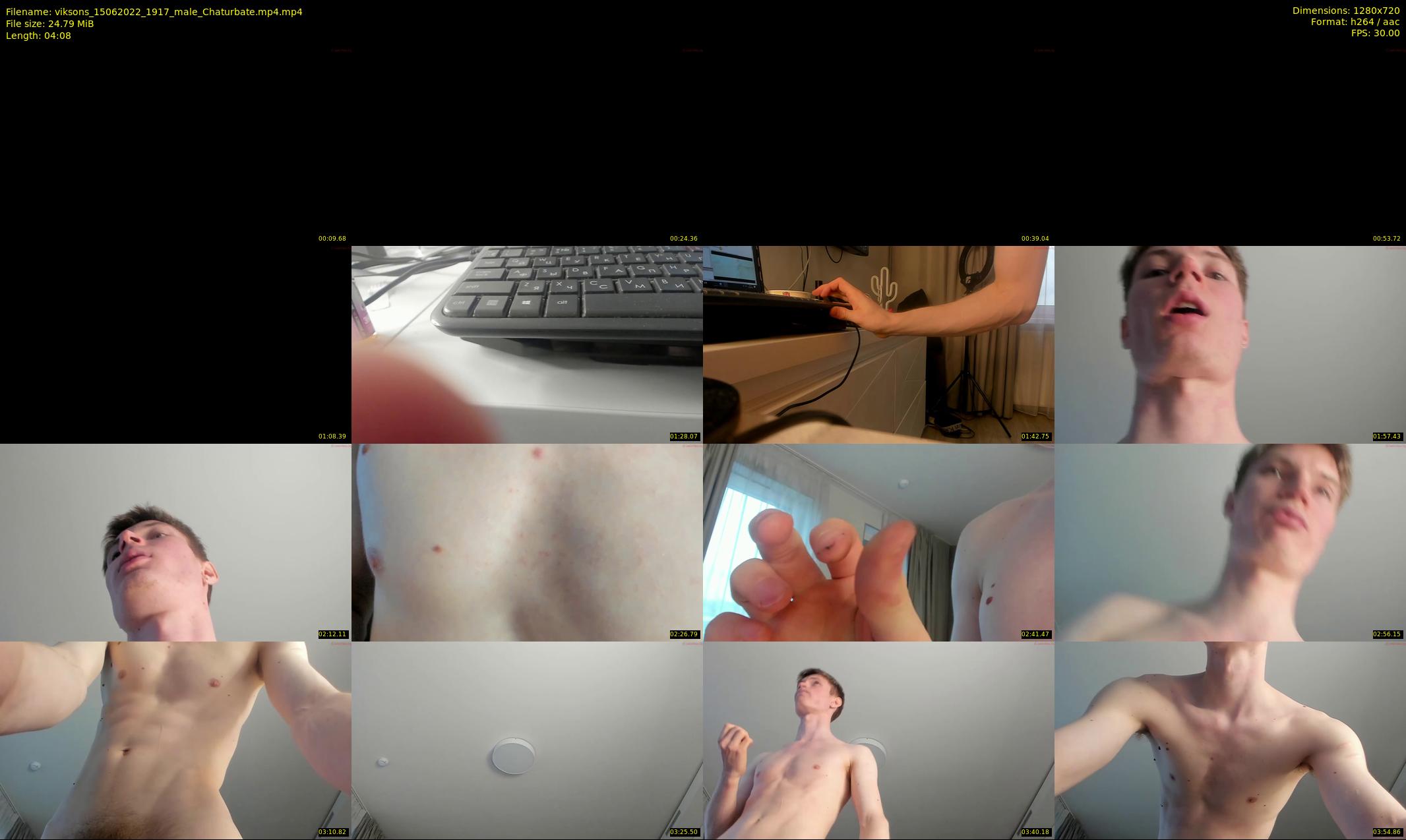 viksons — 5 minute Chaturbate male cam show recording, 720p, Jun 15, 2022