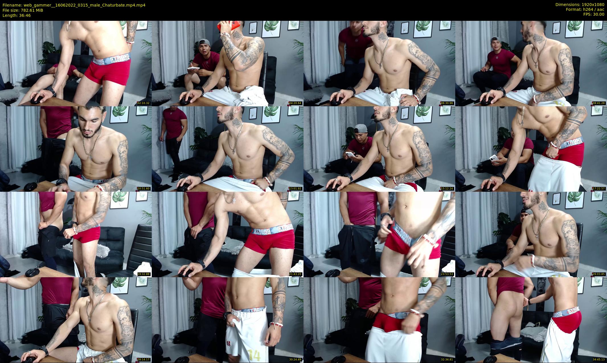 web_gammer_ — 37 minute Chaturbate male cam show recording, 1080p, Jun 16, 2022