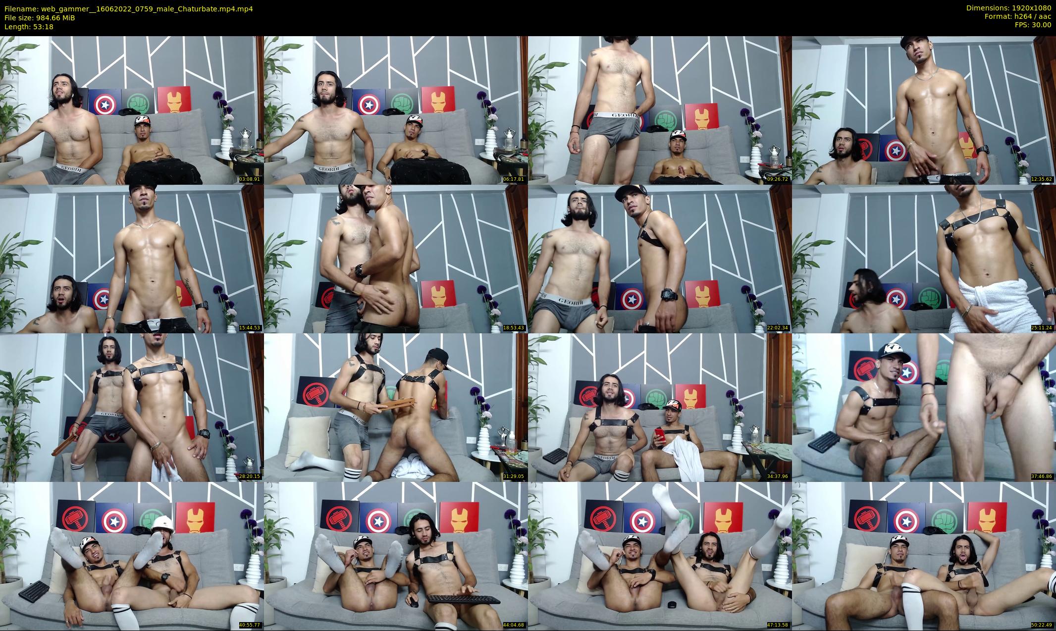 web_gammer_ — 54 minute Chaturbate male cam show recording, 1080p, Jun 16, 2022