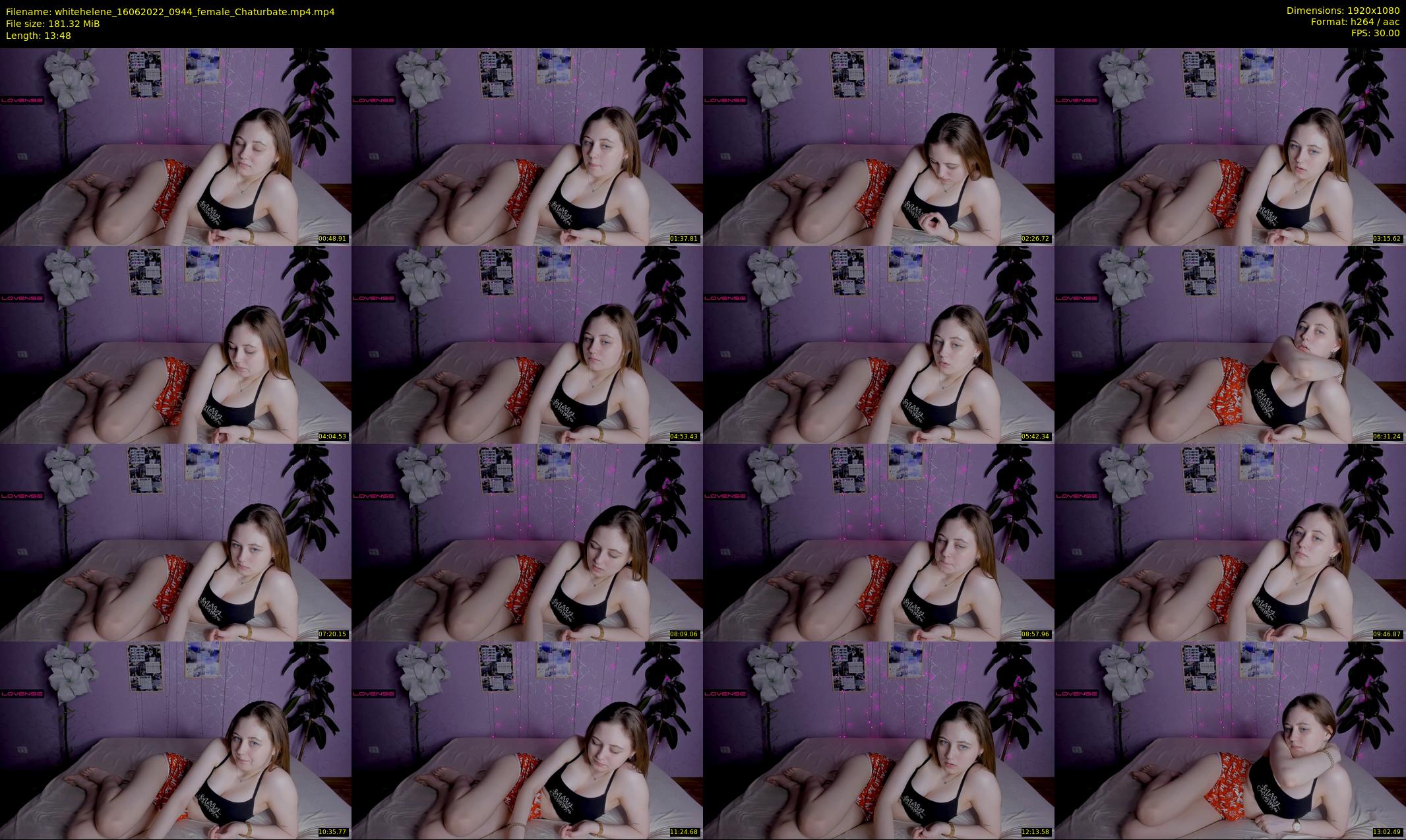 whitehelene — 14 minute Chaturbate female cam show recording, 1080p, Jun 16, 2022