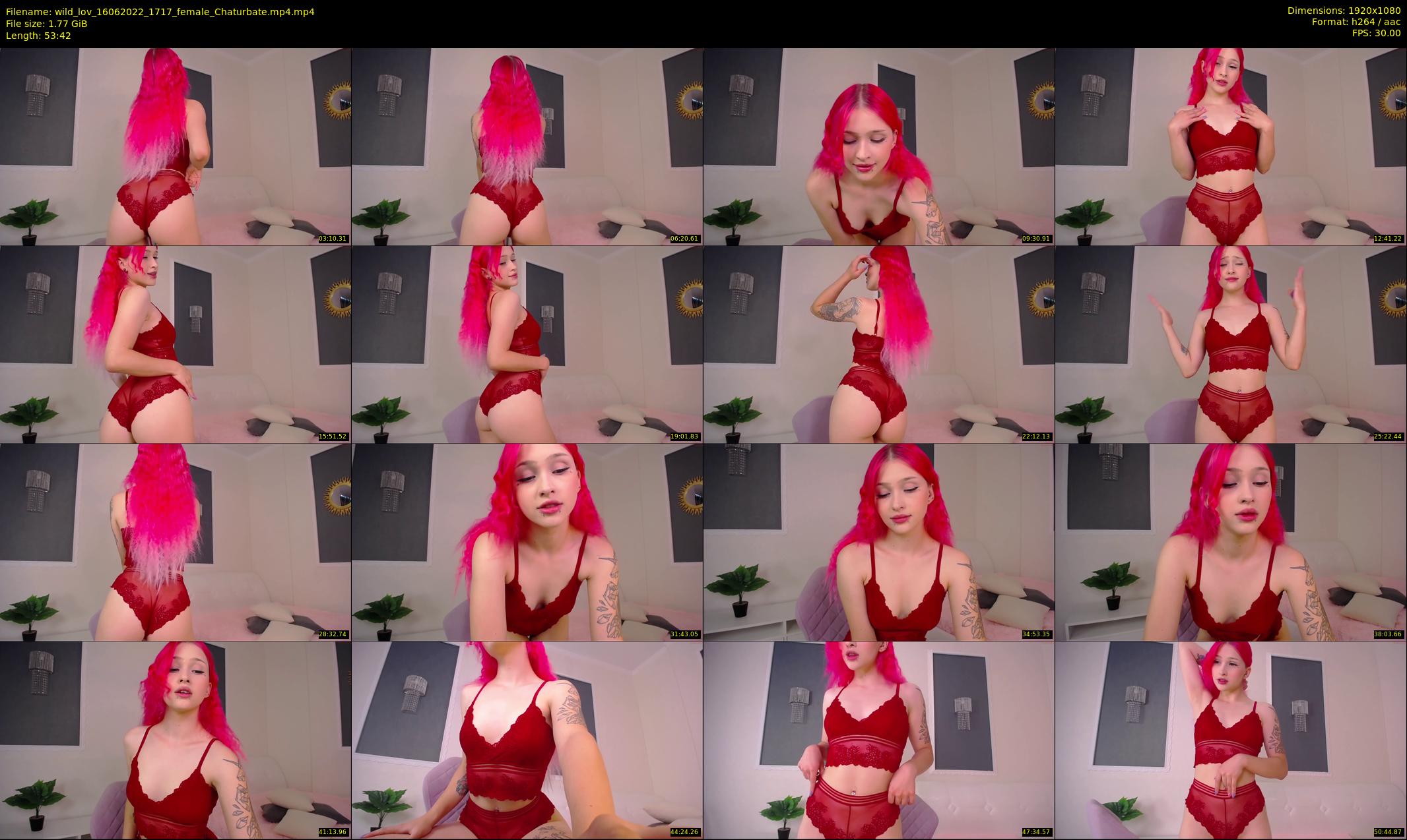 wild_lov — 54 minute Chaturbate female cam show recording, 1080p, Jun 16, 2022