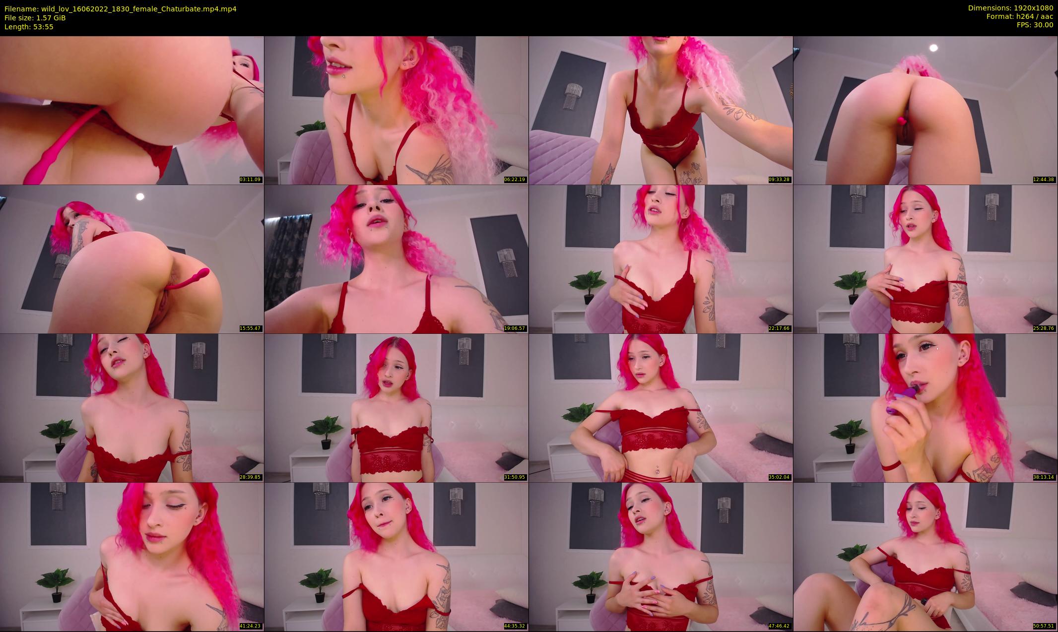 wild_lov — 54 minute Chaturbate female cam show recording, 1080p, Jun 16, 2022