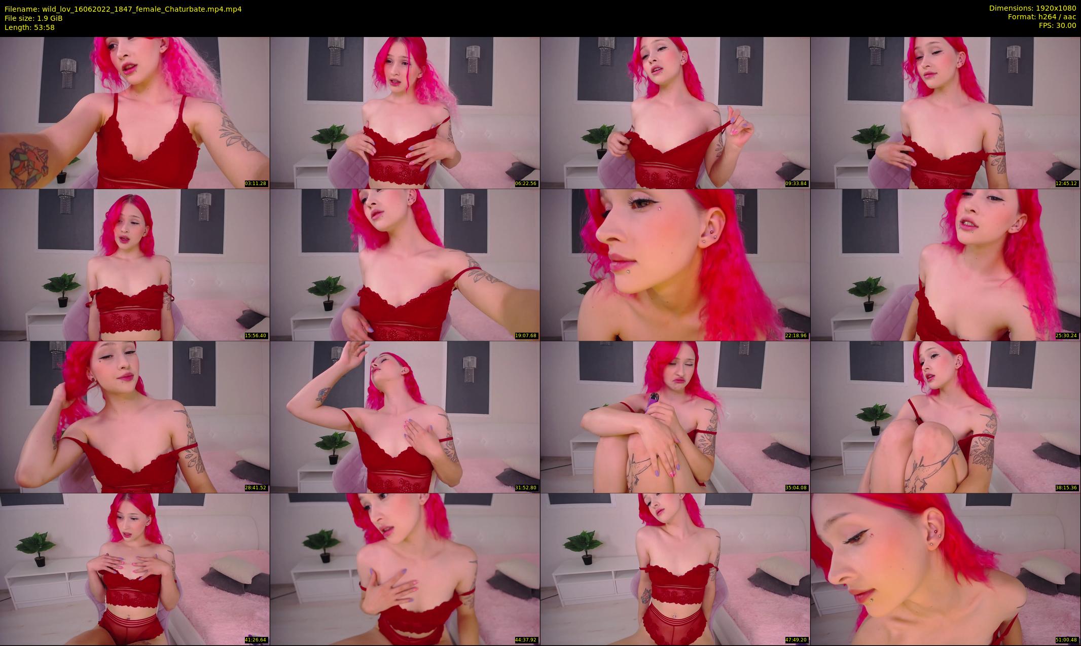wild_lov — 54 minute Chaturbate female cam show recording, 1080p, Jun 16, 2022
