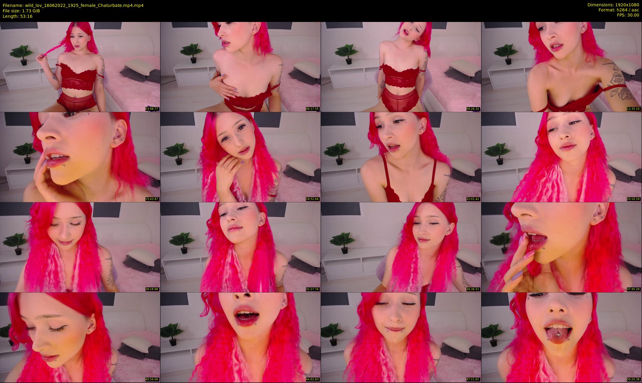 wild_lov — 54 minute Chaturbate female cam show recording, 1080p, Jun 16, 2022