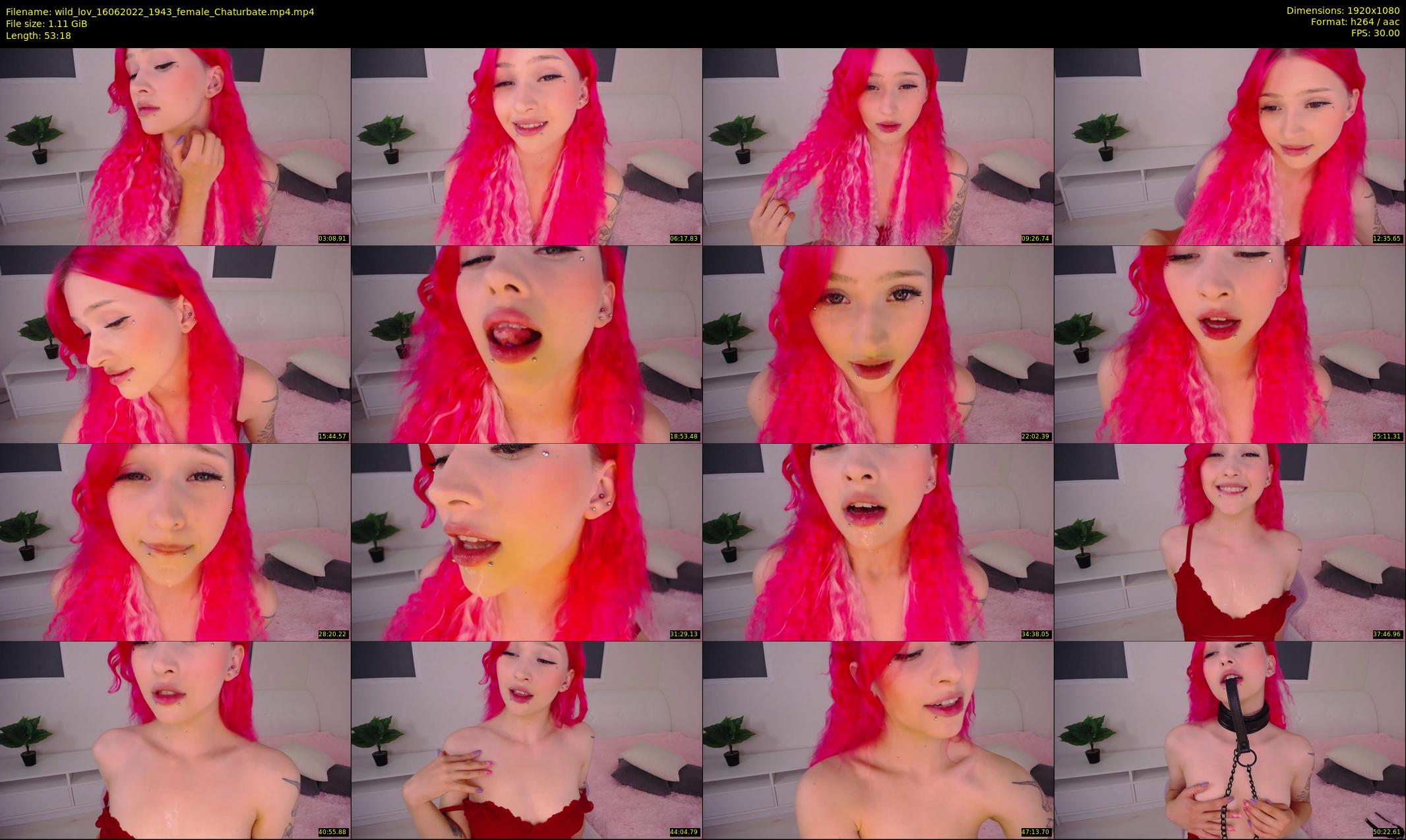 wild_lov — 54 minute Chaturbate female cam show recording, 1080p, Jun 16, 2022
