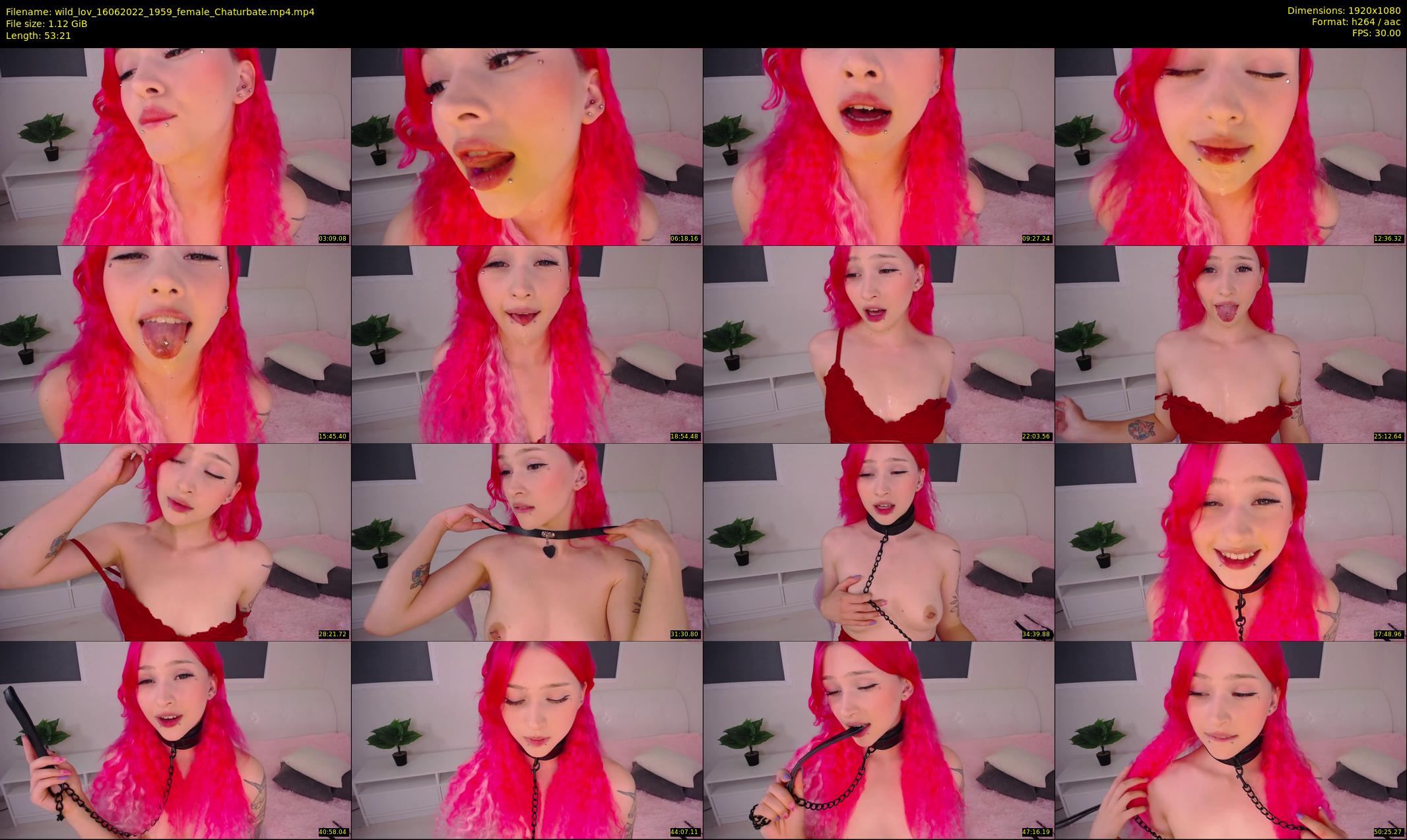 wild_lov — 54 minute Chaturbate female cam show recording, 1080p, Jun 16, 2022