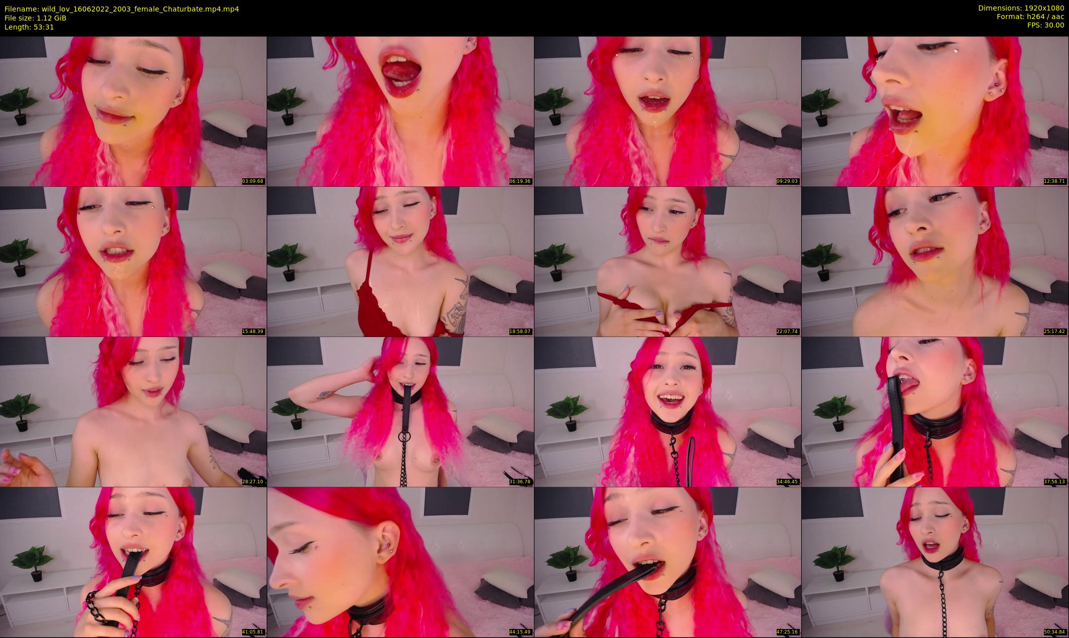 wild_lov — 54 minute Chaturbate female cam show recording, 1080p, Jun 16, 2022