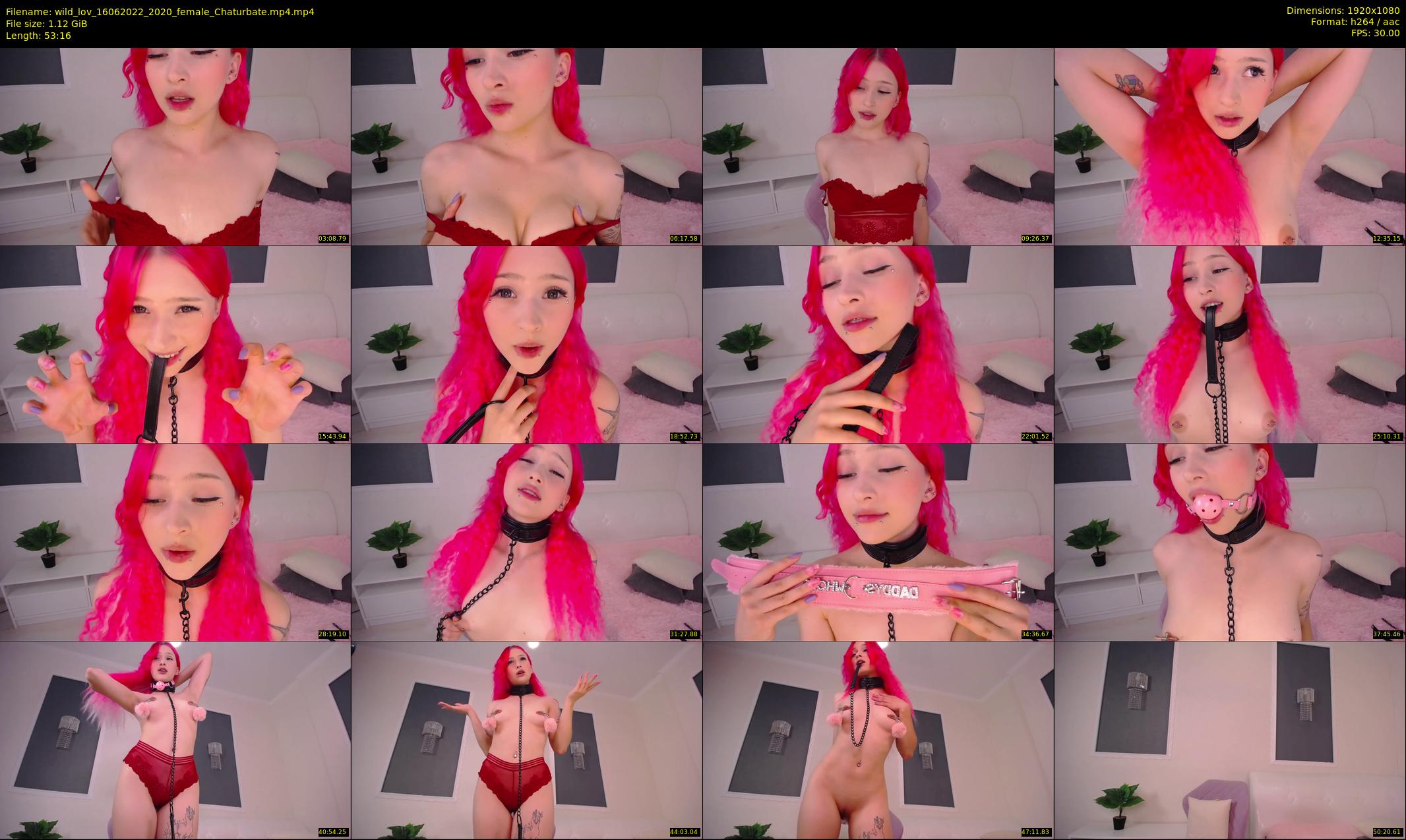 wild_lov — 54 minute Chaturbate female cam show recording, 1080p, Jun 16, 2022