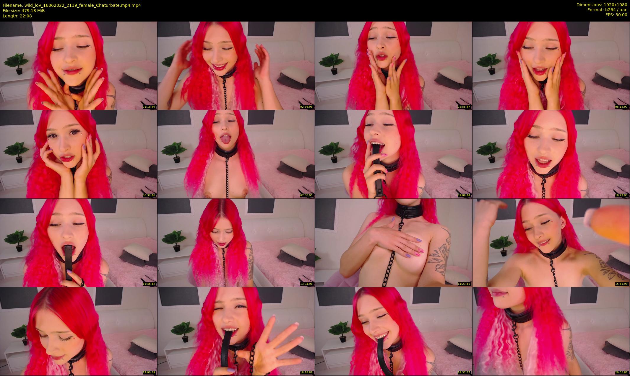 wild_lov — 23 minute Chaturbate female cam show recording, 1080p, Jun 16, 2022