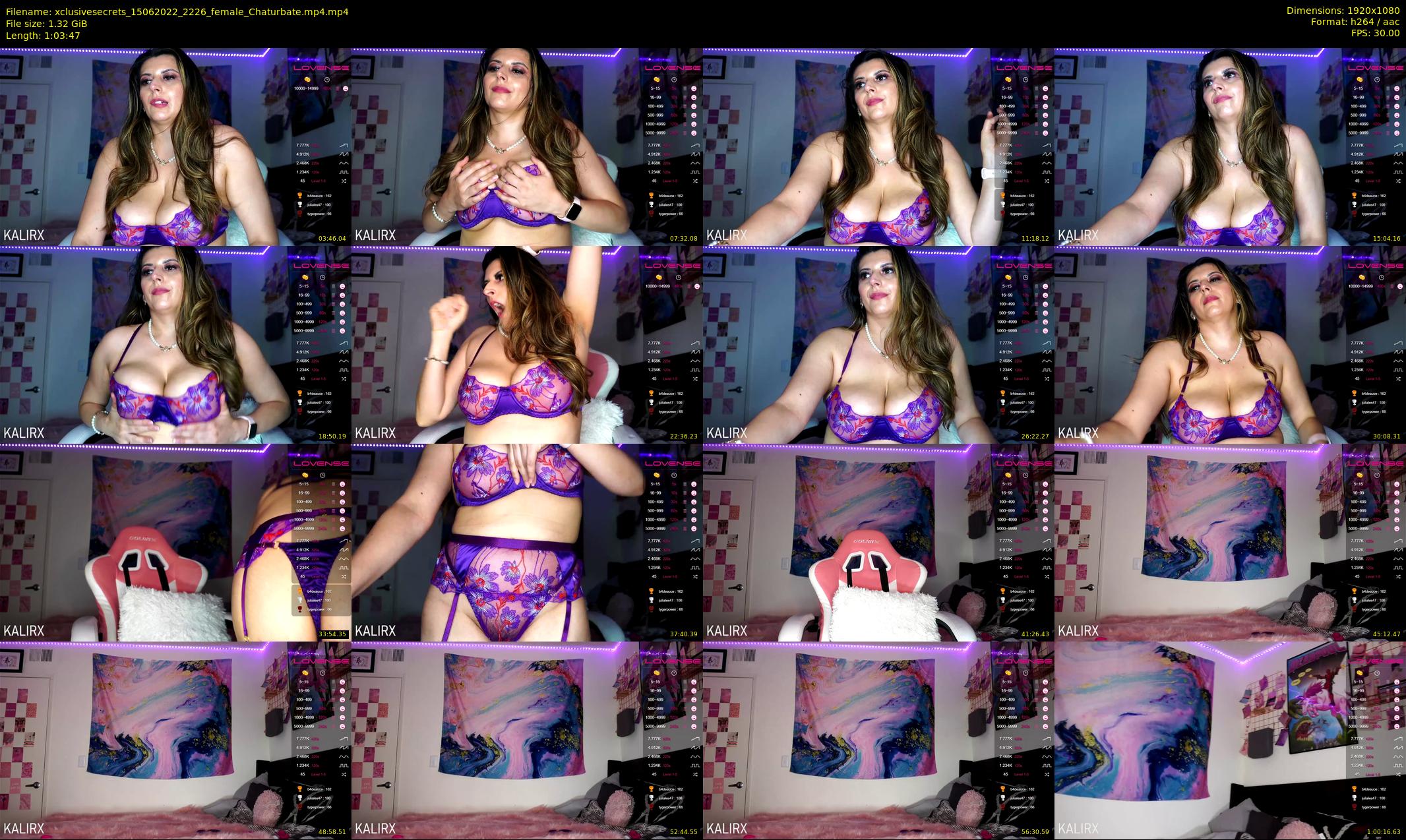 xclusivesecrets — 64 minute Chaturbate female cam show recording, 1080p, Jun 15, 2022
