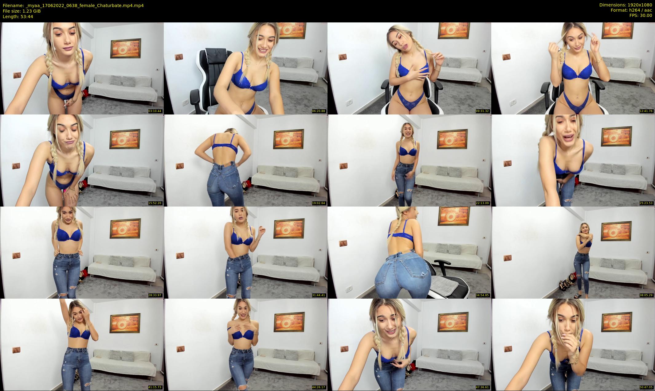 _myaa — 54 minute Chaturbate female cam show recording, 1080p, Jun 17, 2022