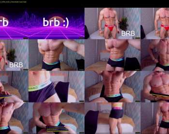 adam_muscle_ — 55 minute Chaturbate male cam show recording, 1080p, Jun 17, 2022
