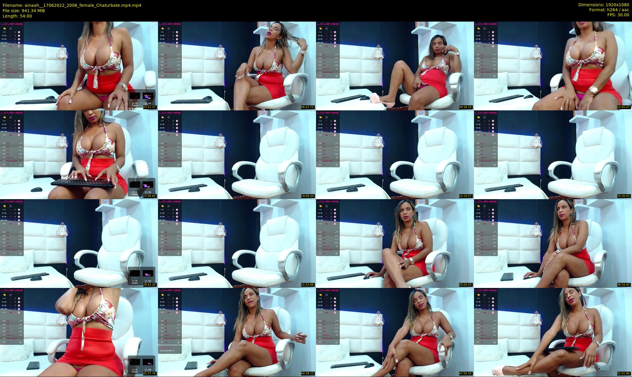 ainaah_ — 54 minute Chaturbate female cam show recording, 1080p, Jun 17, 2022