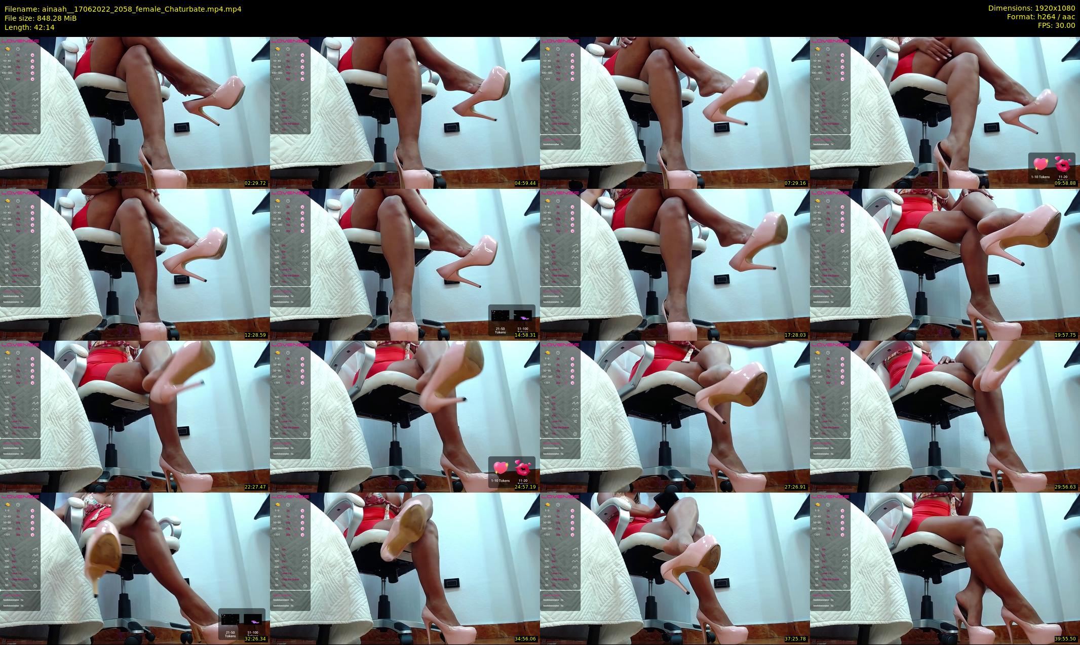 ainaah_ — 43 minute Chaturbate female cam show recording, 1080p, Jun 17, 2022