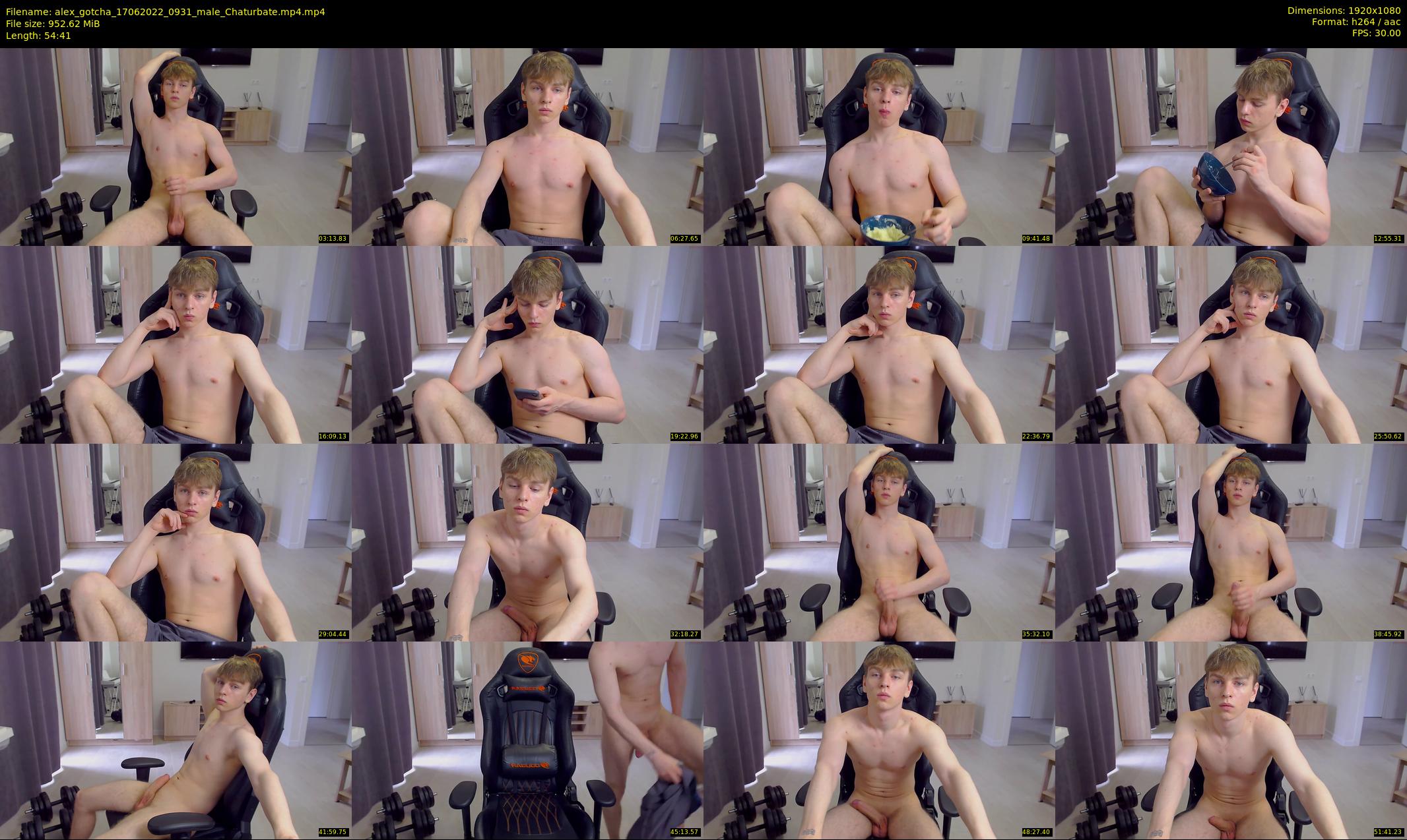 alex_gotcha — 55 minute Chaturbate male cam show recording, 1080p, Jun 17, 2022