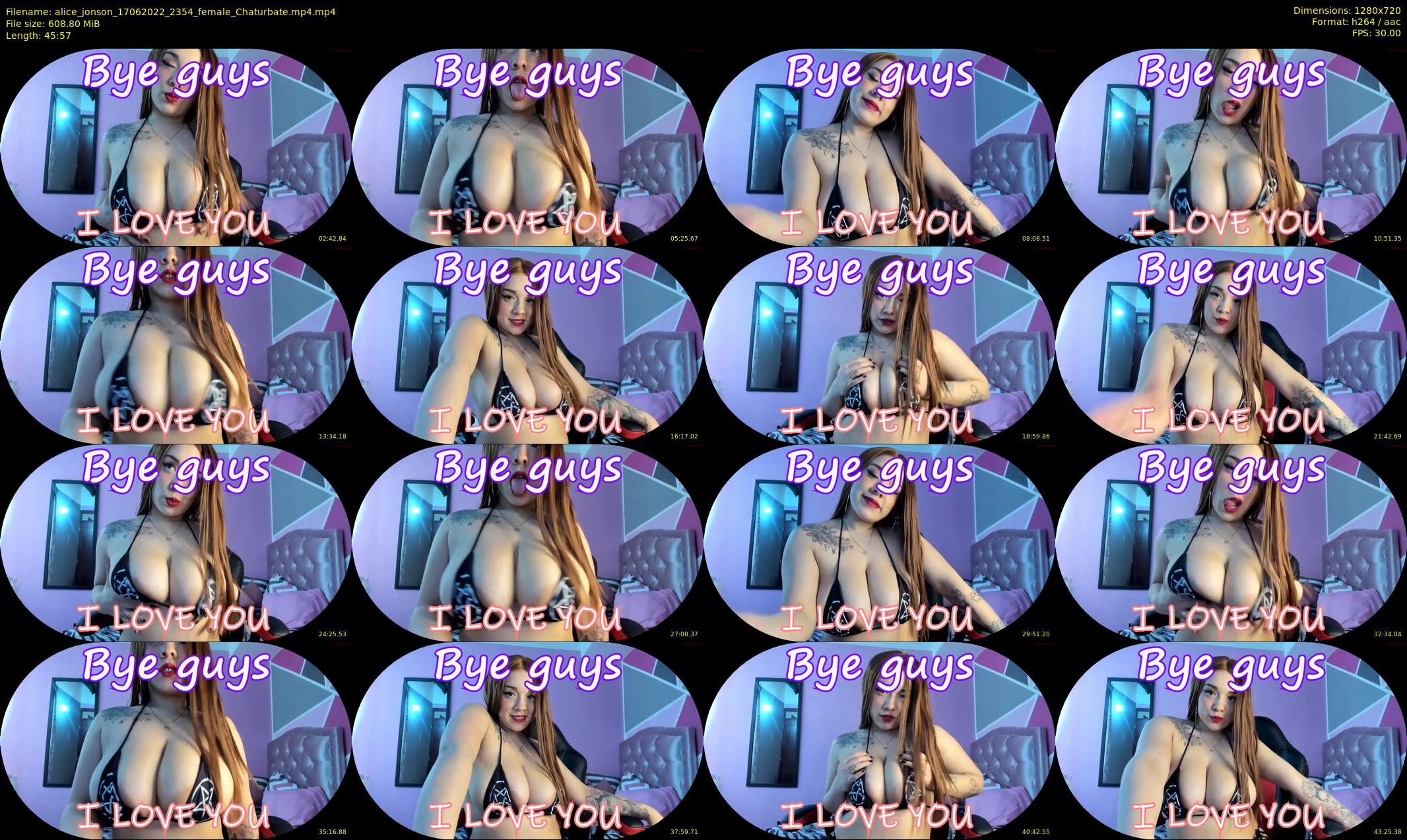 alice_jonson — 46 minute Chaturbate female cam show recording, 720p, Jun 17, 2022