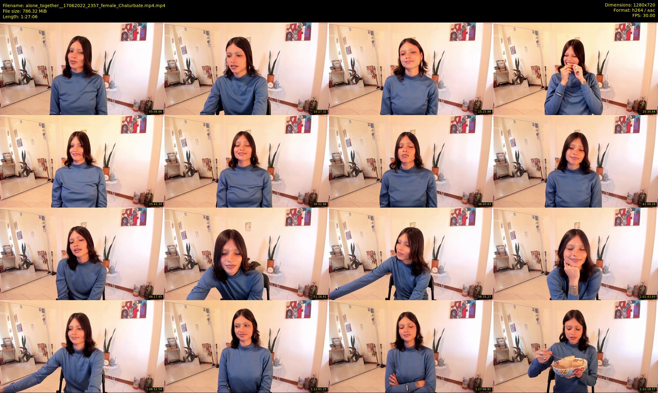 alone_together_ — 88 minute Chaturbate female cam show recording, 720p, Jun 17, 2022