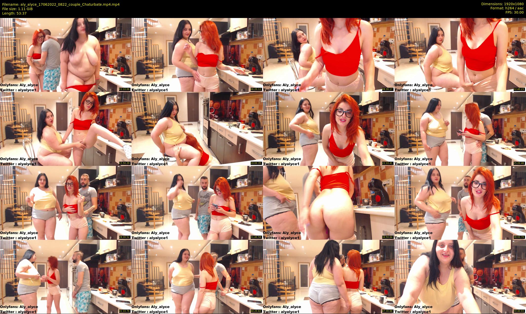 aly_alyce — 54 minute Chaturbate female cam show recording, 1080p, Jun 17, 2022