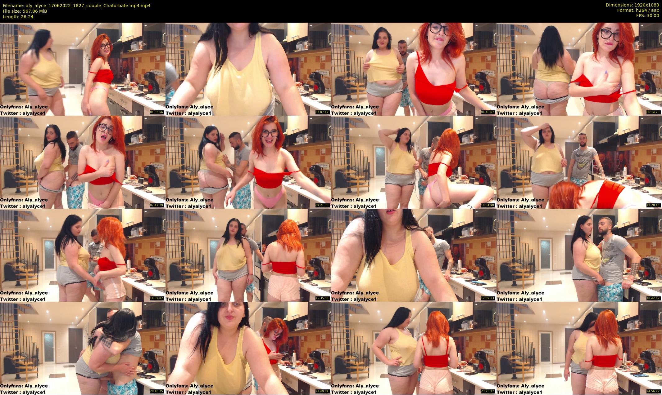 aly_alyce — 27 minute Chaturbate female cam show recording, 1080p, Jun 17, 2022