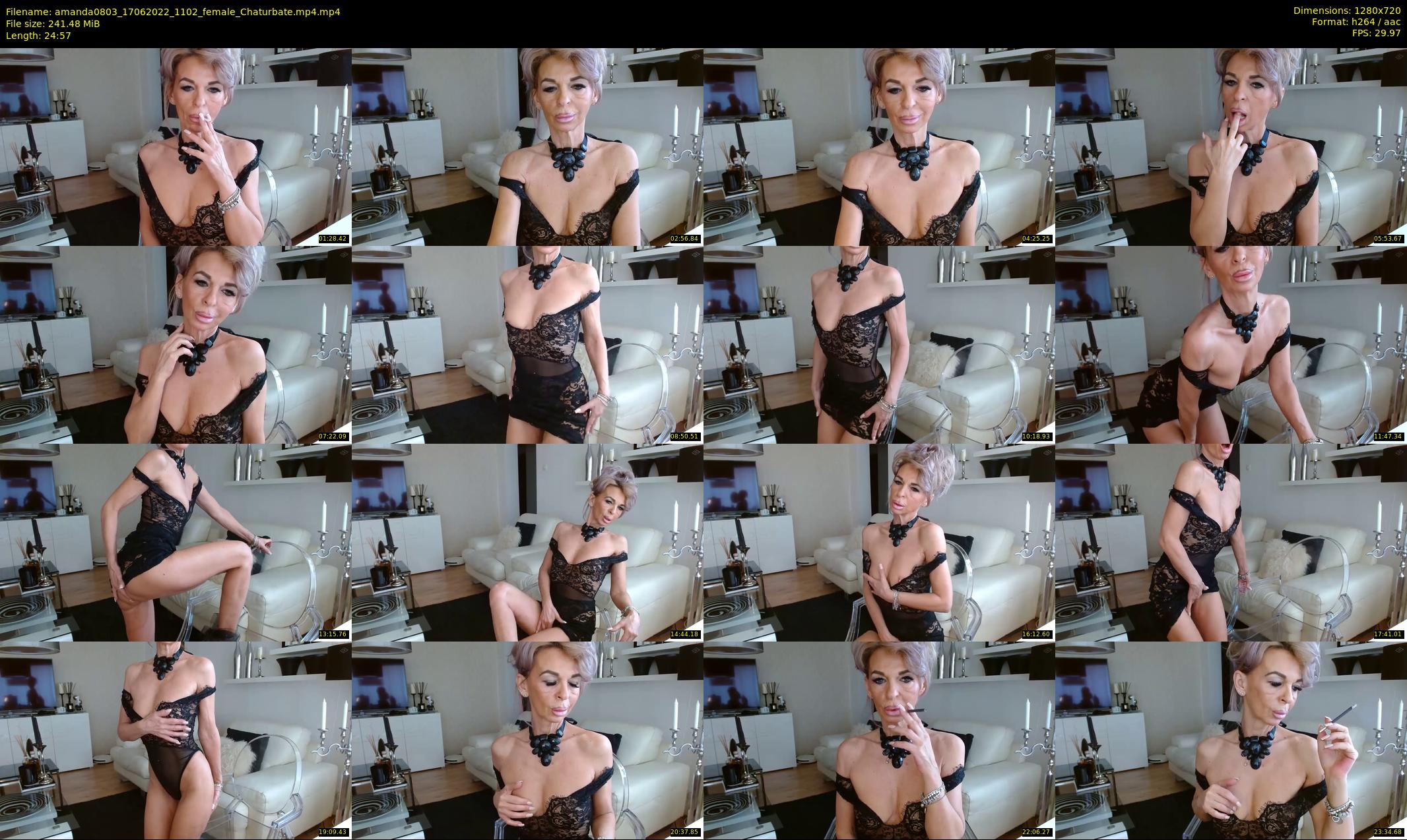 amanda0803 — 25 minute Chaturbate female cam show recording, 720p, Jun 17, 2022