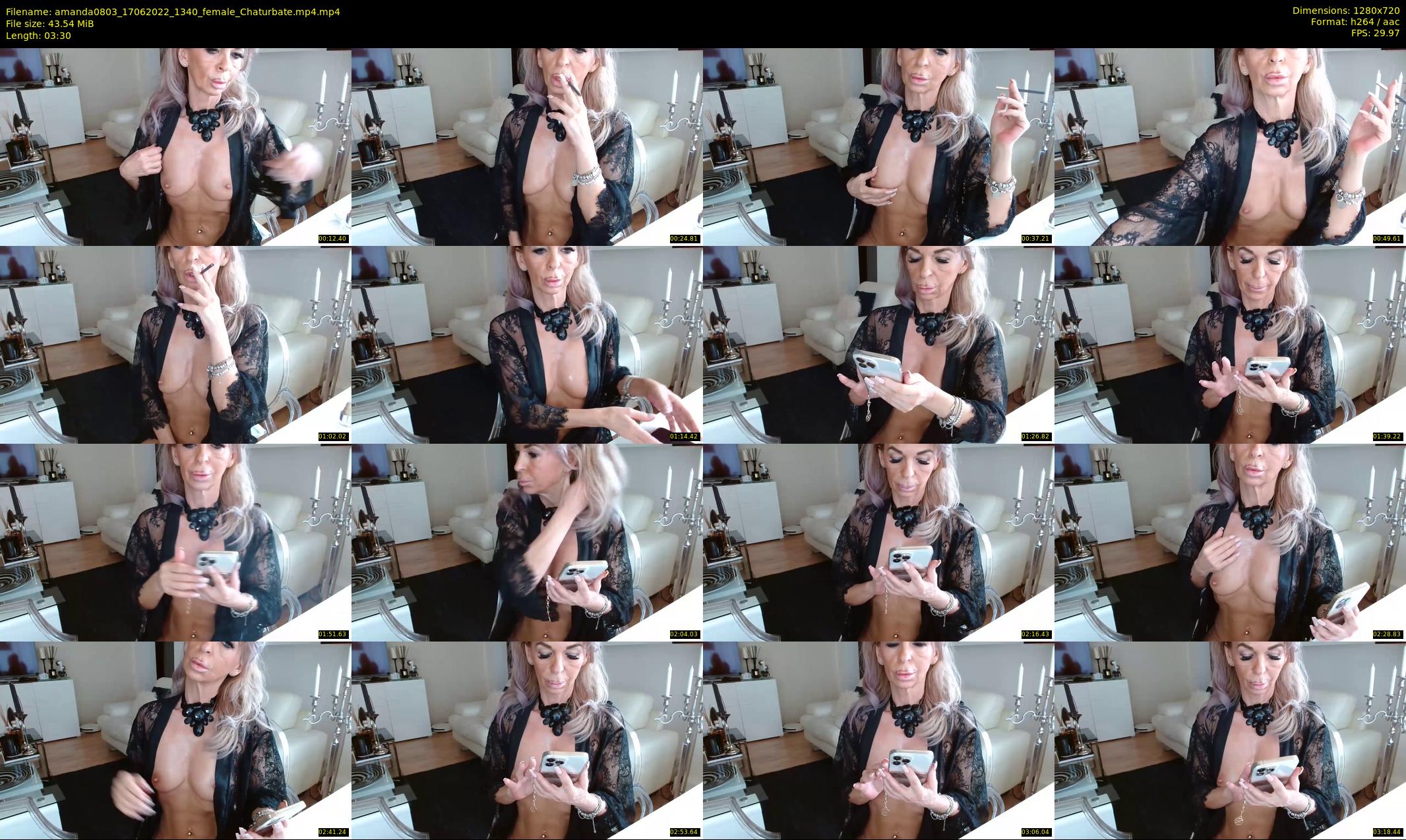 amanda0803 — 4 minute Chaturbate female cam show recording, 720p, Jun 17, 2022