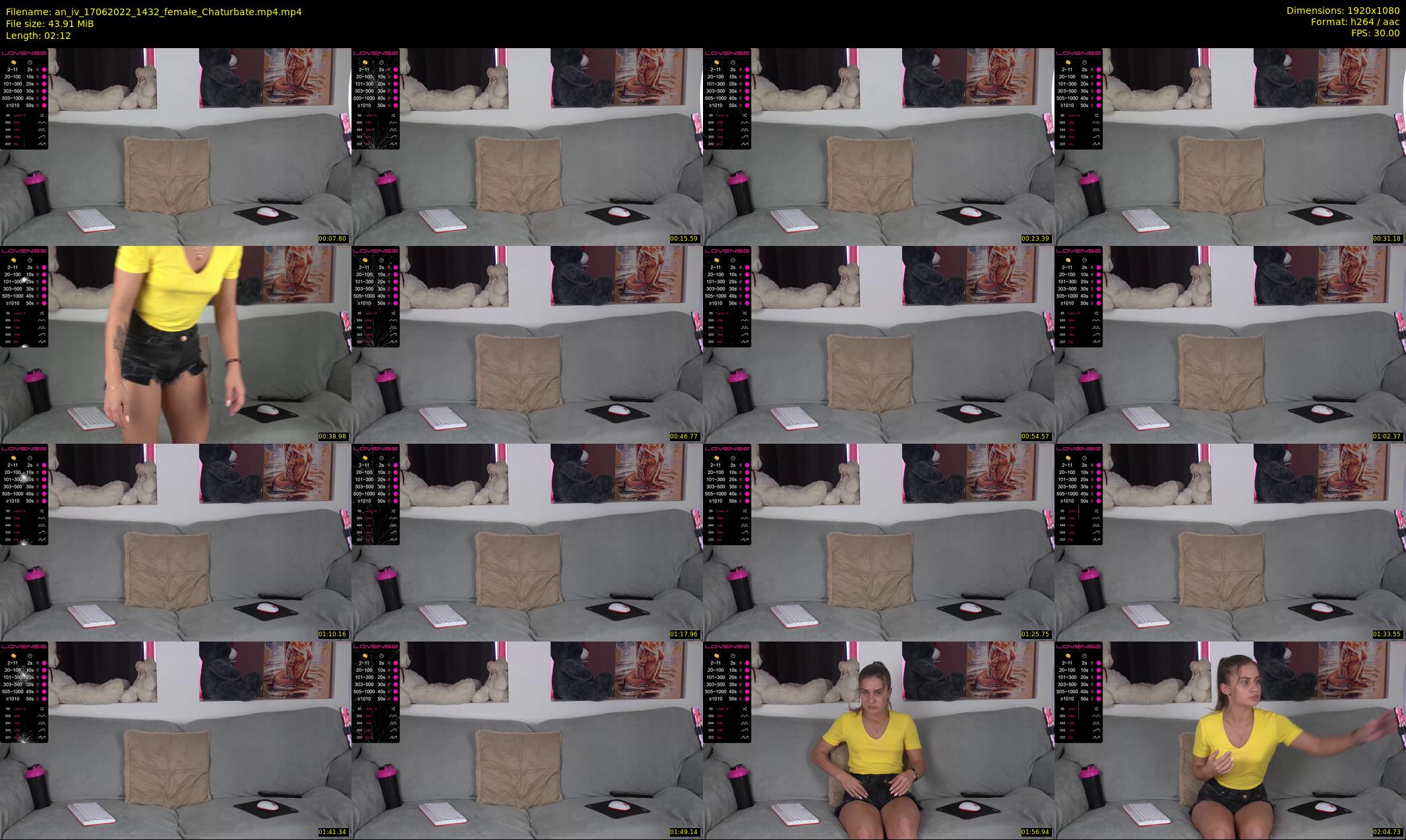 an_iv — 3 minute Chaturbate female cam show recording, 1080p, Jun 17, 2022