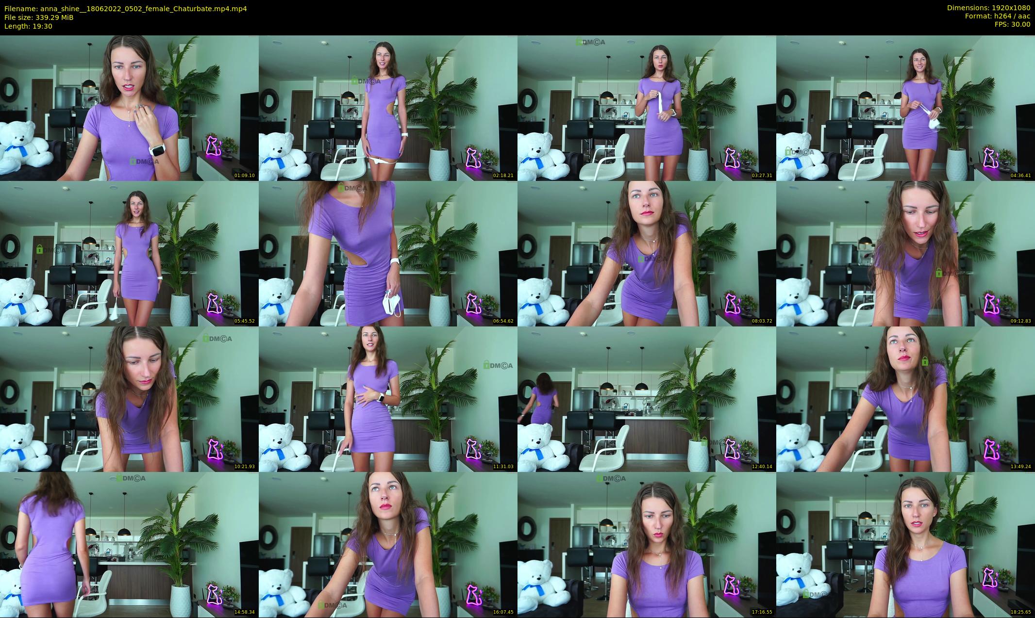 anna_shine_ — 20 minute Chaturbate female cam show recording, 1080p, Jun 18, 2022