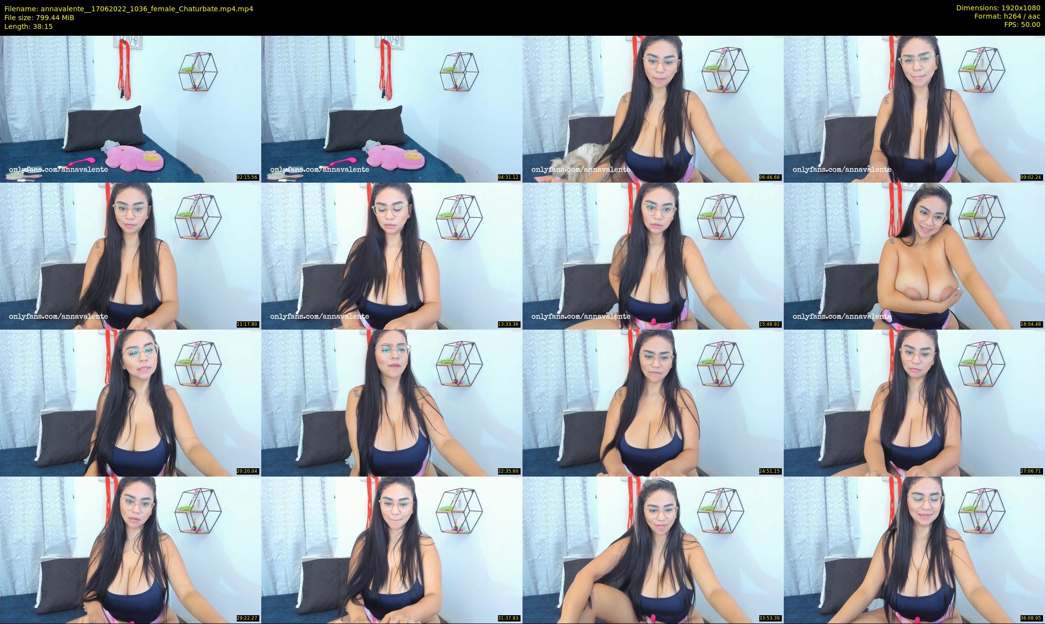 annavalente_ — 39 minute Chaturbate female cam show recording, 1080p, Jun 17, 2022