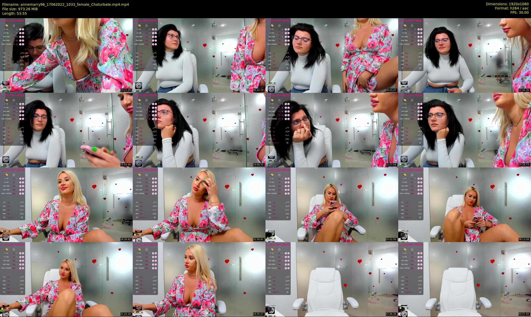 annemarry96 — 54 minute Chaturbate female cam show recording, 1080p, Jun 17, 2022