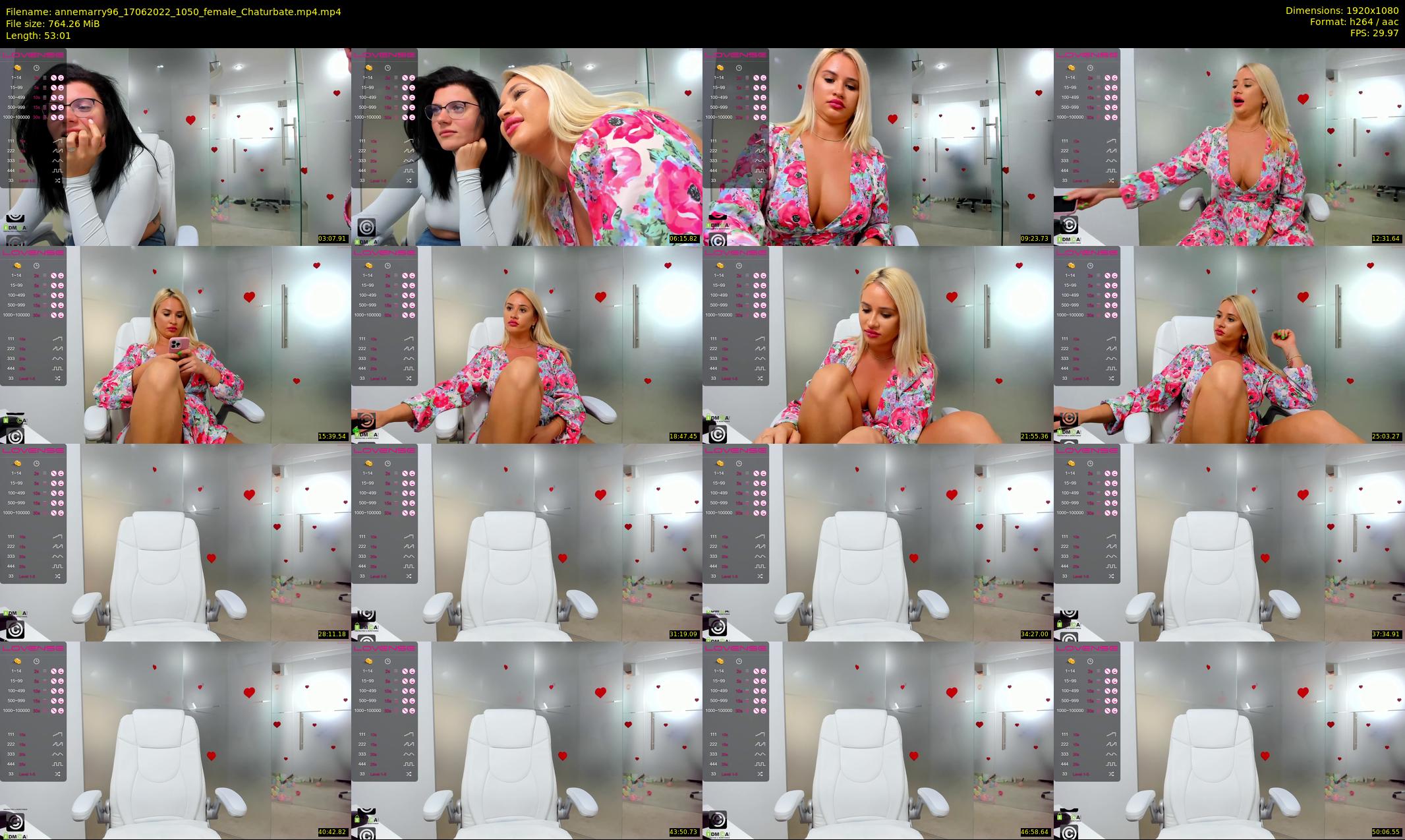 annemarry96 — 54 minute Chaturbate female cam show recording, 1080p, Jun 17, 2022