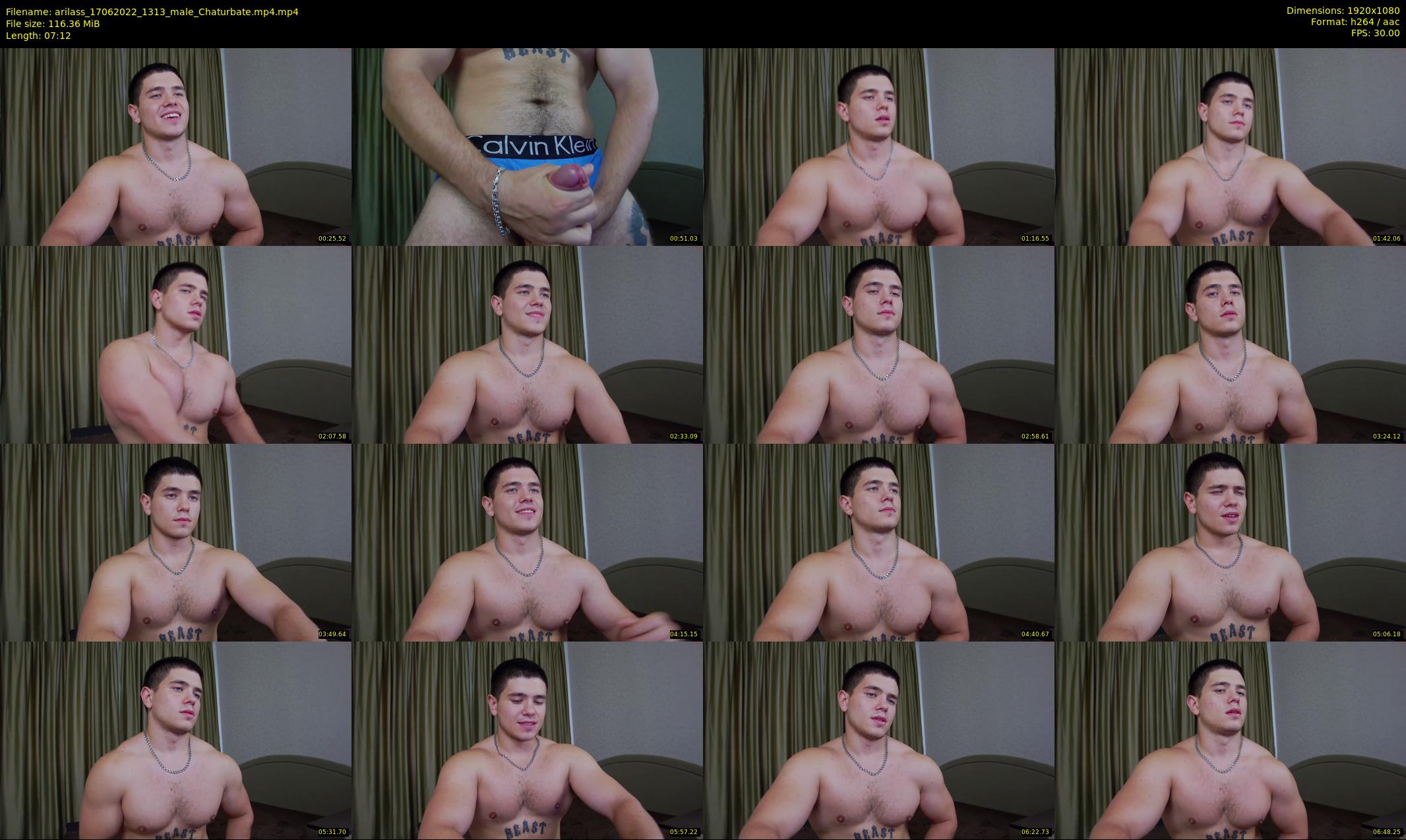 arilass — 8 minute Chaturbate male cam show recording, 1080p, Jun 17, 2022