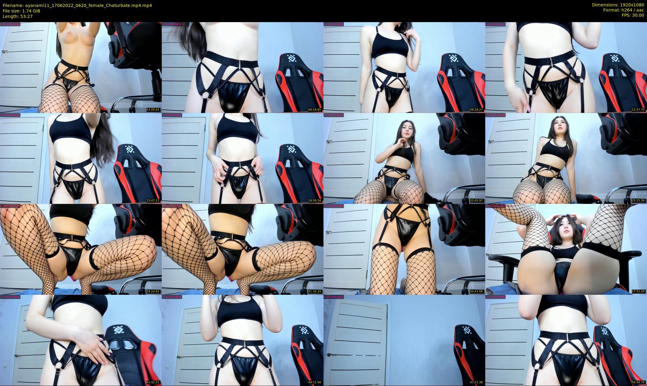 ayanami11 — 54 minute Chaturbate female cam show recording, 1080p, Jun 17, 2022