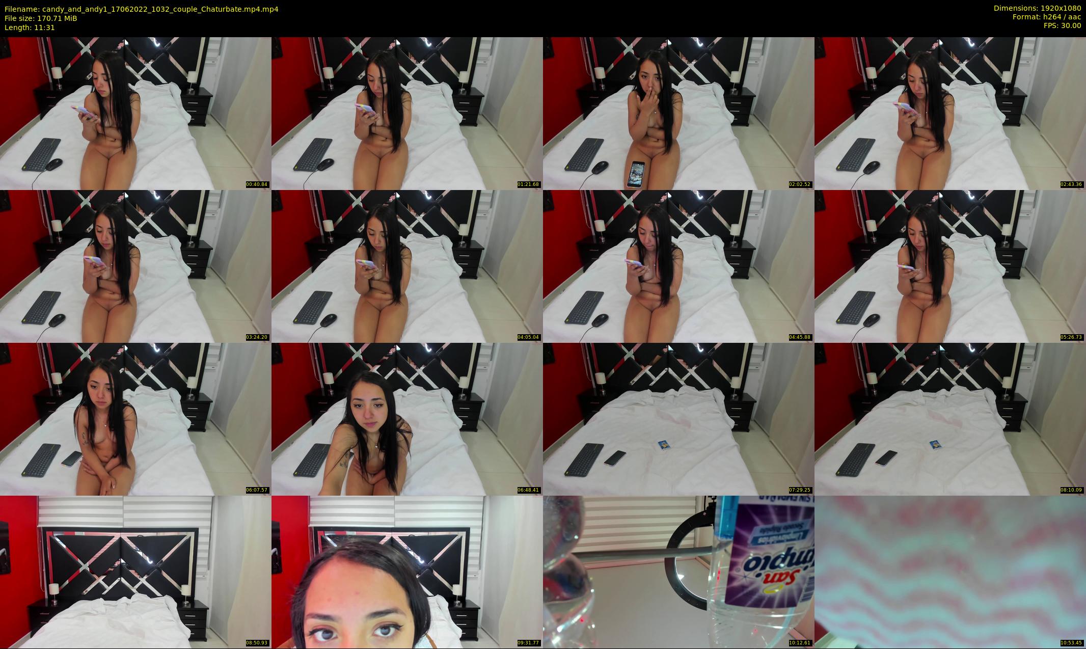 candy_and_andy1 — 12 minute Chaturbate couple cam show recording, 1080p, Jun 17, 2022