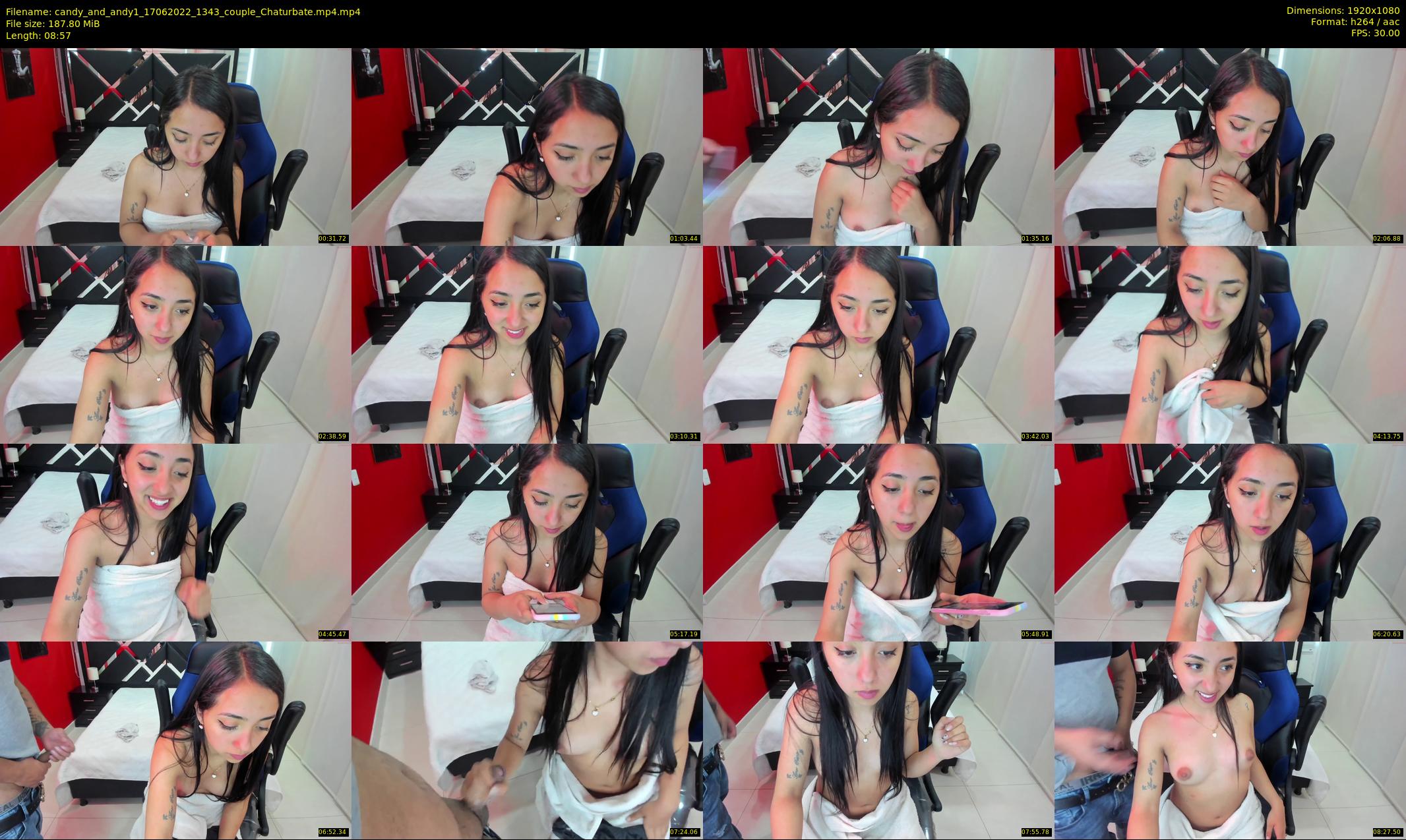 candy_and_andy1 — 9 minute Chaturbate couple cam show recording, 1080p, Jun 17, 2022