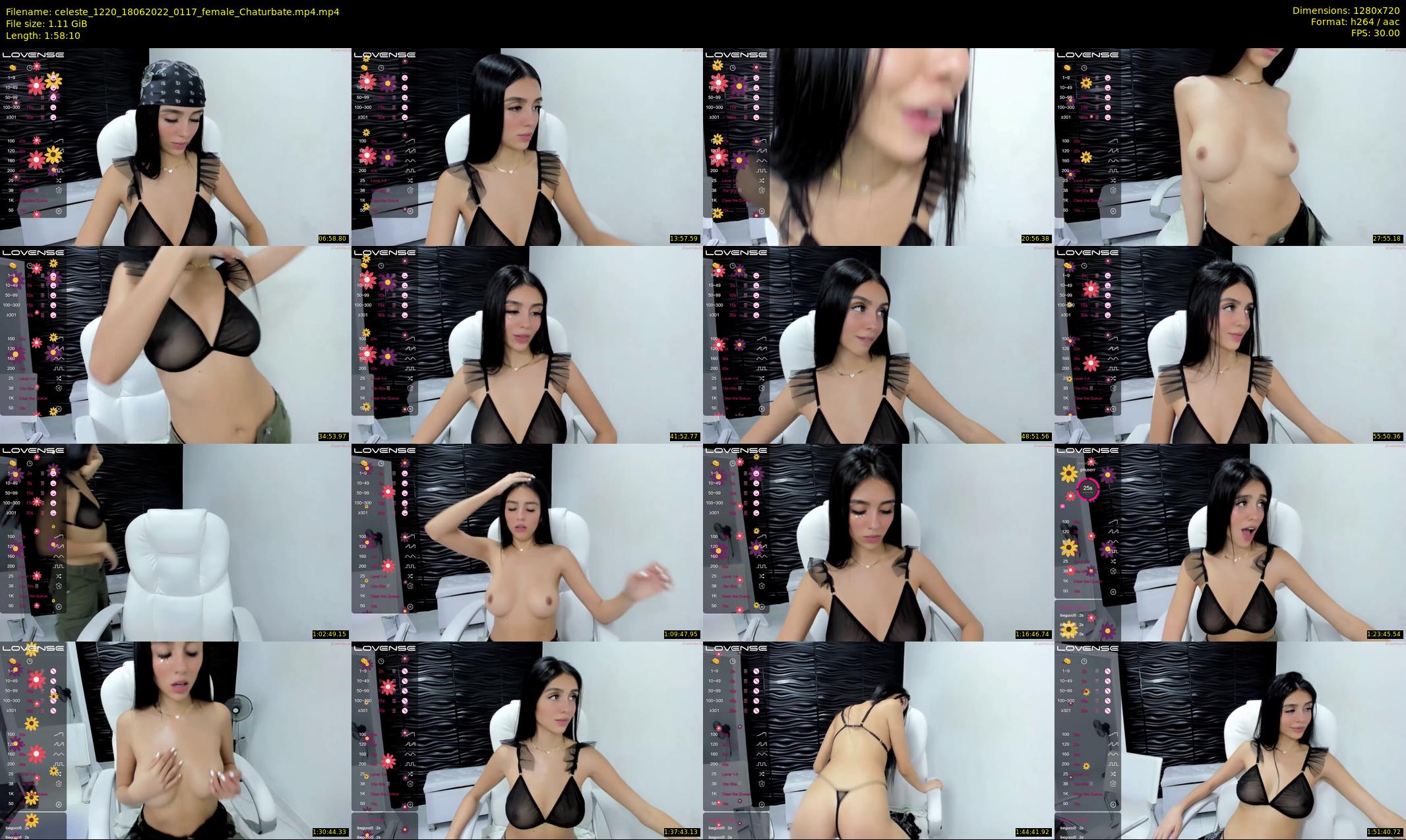 celeste_1220 — 119 minute Chaturbate female cam show recording, 720p, Jun 18, 2022
