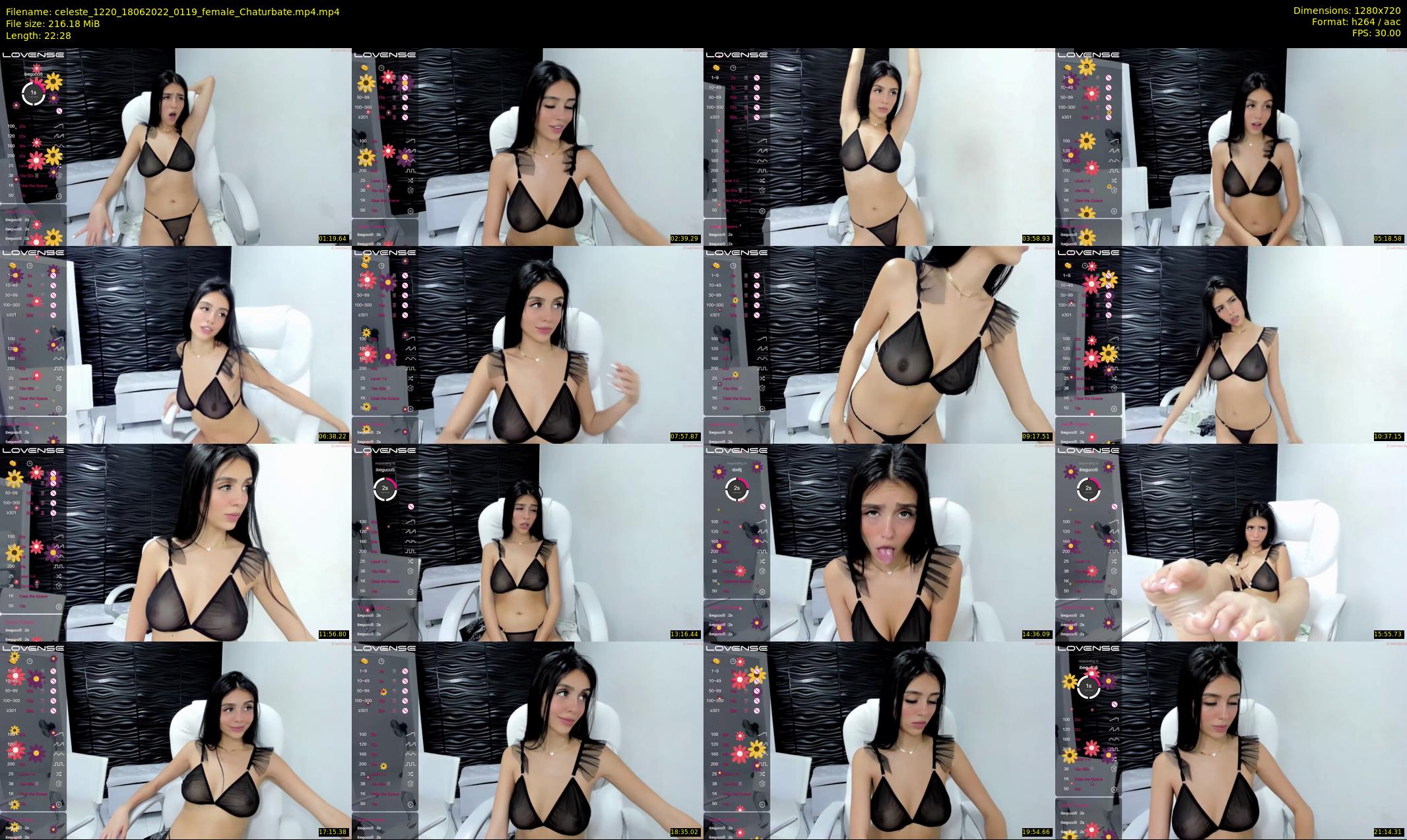 celeste_1220 — 23 minute Chaturbate female cam show recording, 720p, Jun 18, 2022