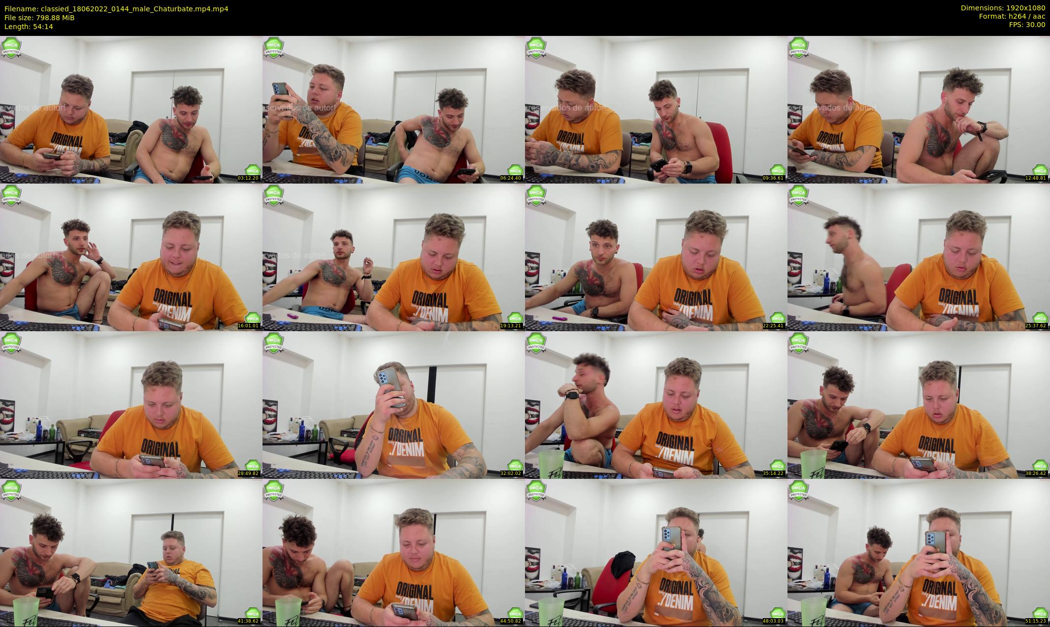 classied — 55 minute Chaturbate male cam show recording, 1080p, Jun 18, 2022