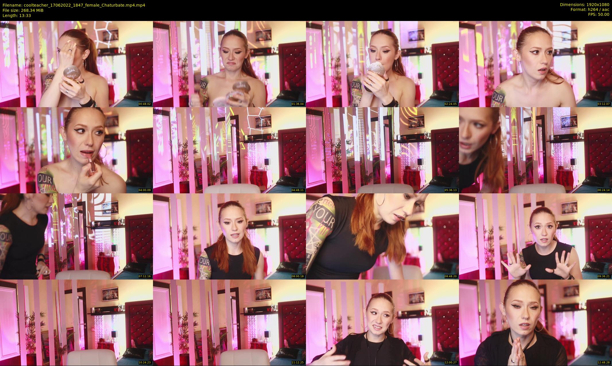 coolteacher — 14 minute Chaturbate female cam show recording, 1080p, Jun 17, 2022