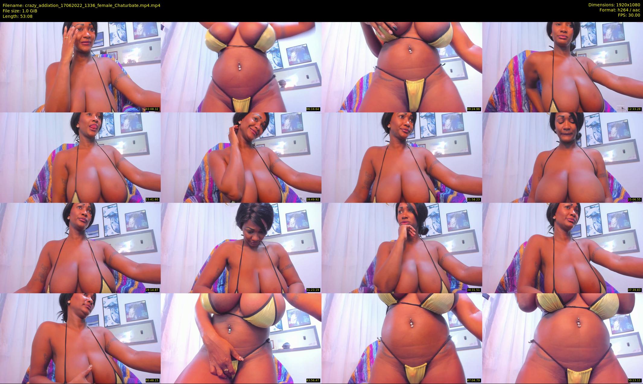 crazy_addixtion — 54 minute Chaturbate female cam show recording, 1080p, Jun 17, 2022