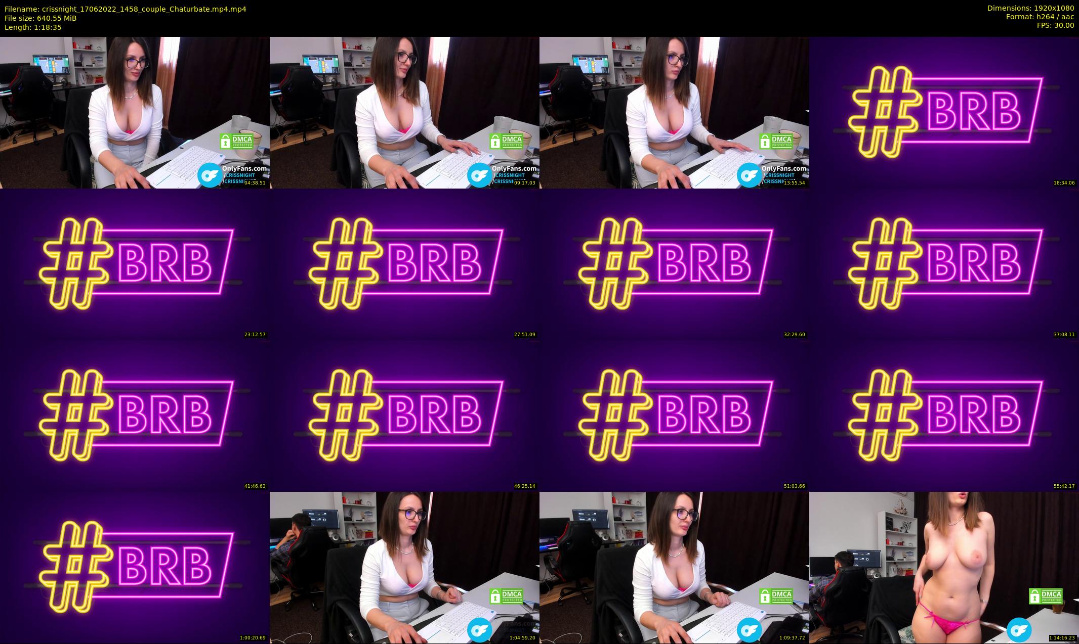 crissnight — 79 minute Chaturbate female cam show recording, 1080p, Jun 17, 2022
