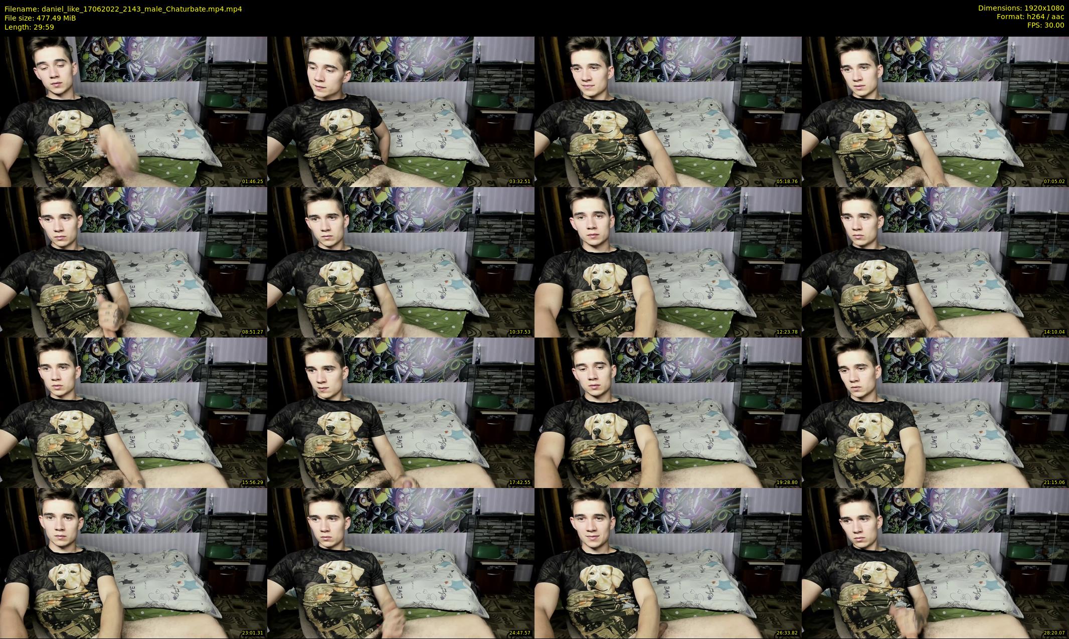 daniel_like — 30 minute Chaturbate male cam show recording, 1080p, Jun 17, 2022