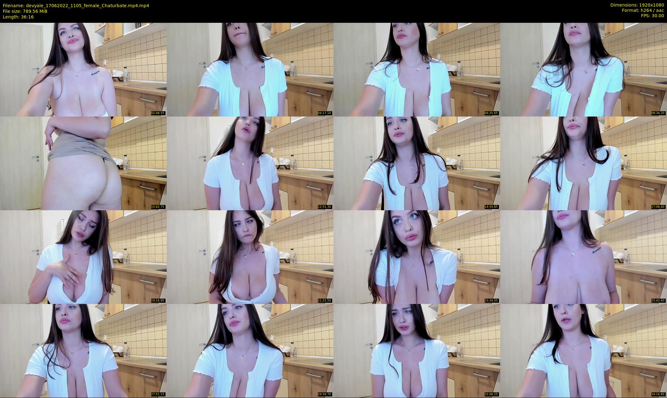 devyale — 37 minute Chaturbate female cam show recording, 1080p, Jun 17, 2022